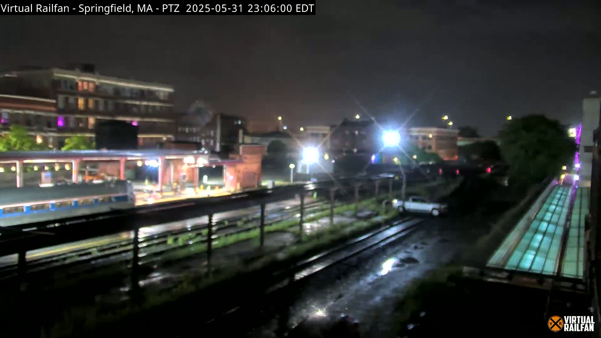 Springfield City & Springfield Union Railway Station Live Cam - Springfield, Hampden, Massachusetts, USA