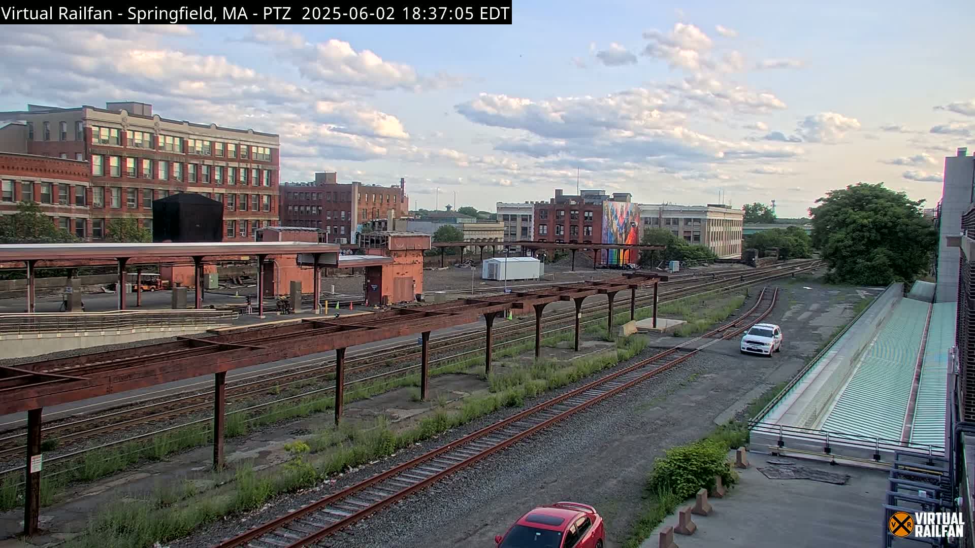 Springfield City & Springfield Union Railway Station Live Cam - Springfield, Hampden, Massachusetts, USA