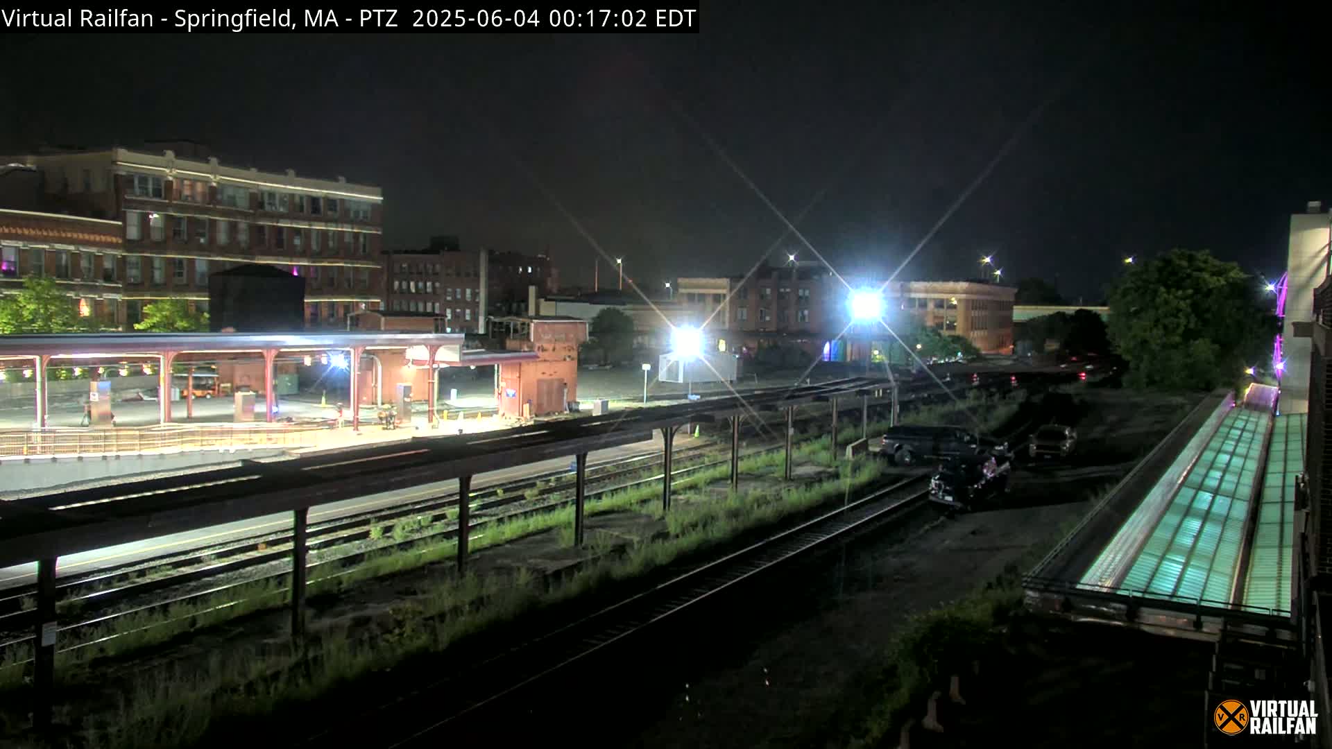 Springfield City & Springfield Union Railway Station Live Cam - Springfield, Hampden, Massachusetts, USA