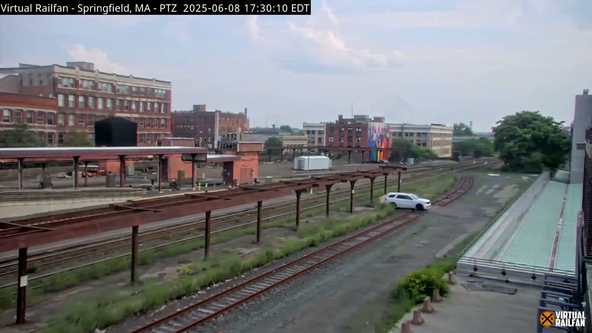 Springfield City & Springfield Union Railway Station Live Cam - Springfield, Hampden, Massachusetts, USA
