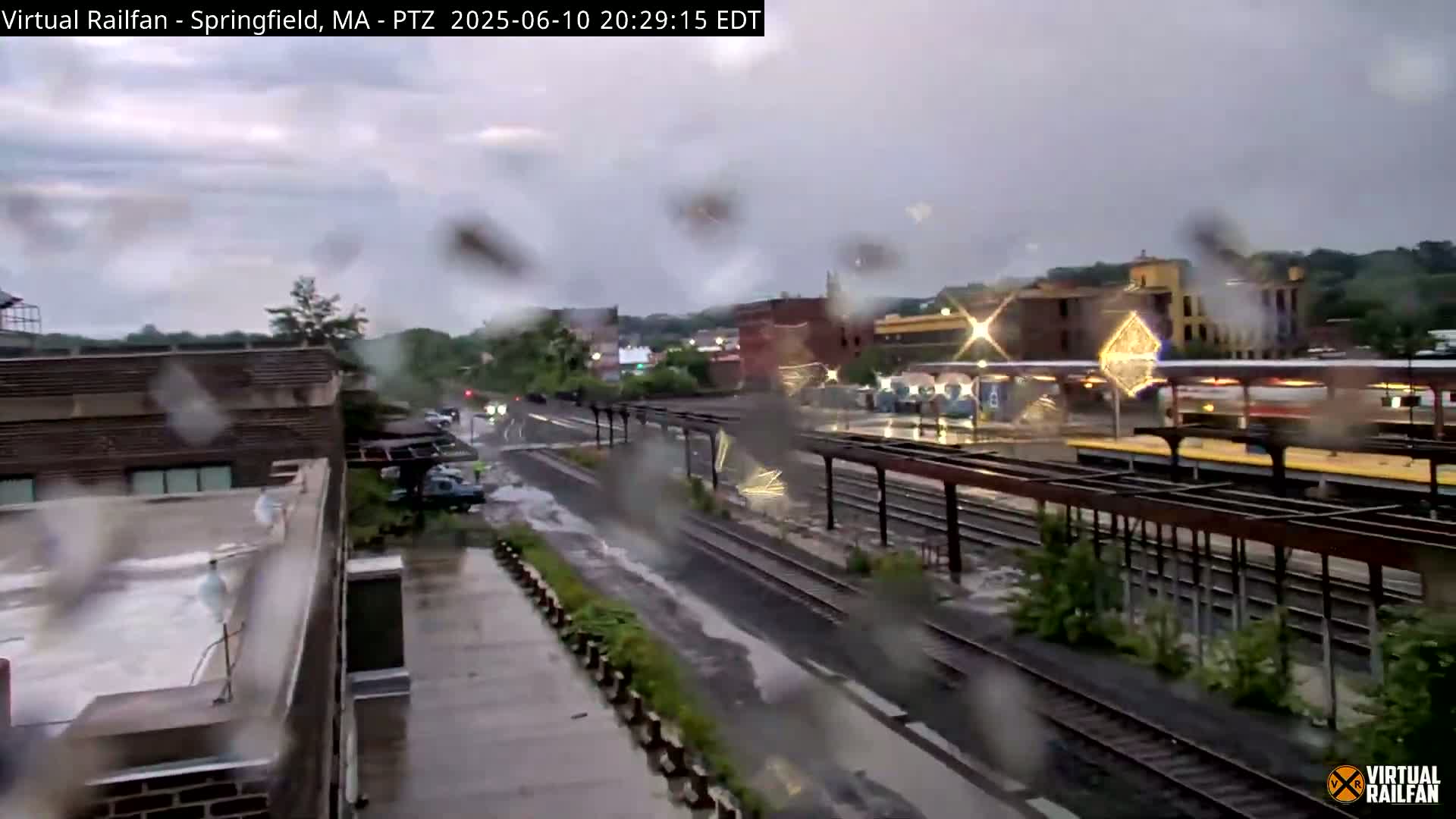 Springfield City & Springfield Union Railway Station Live Cam - Springfield, Hampden, Massachusetts, USA