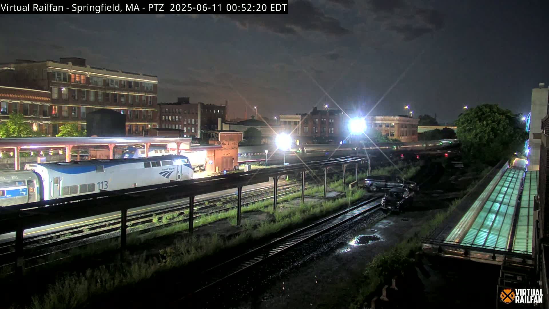 Springfield City & Springfield Union Railway Station Live Cam - Springfield, Hampden, Massachusetts, USA