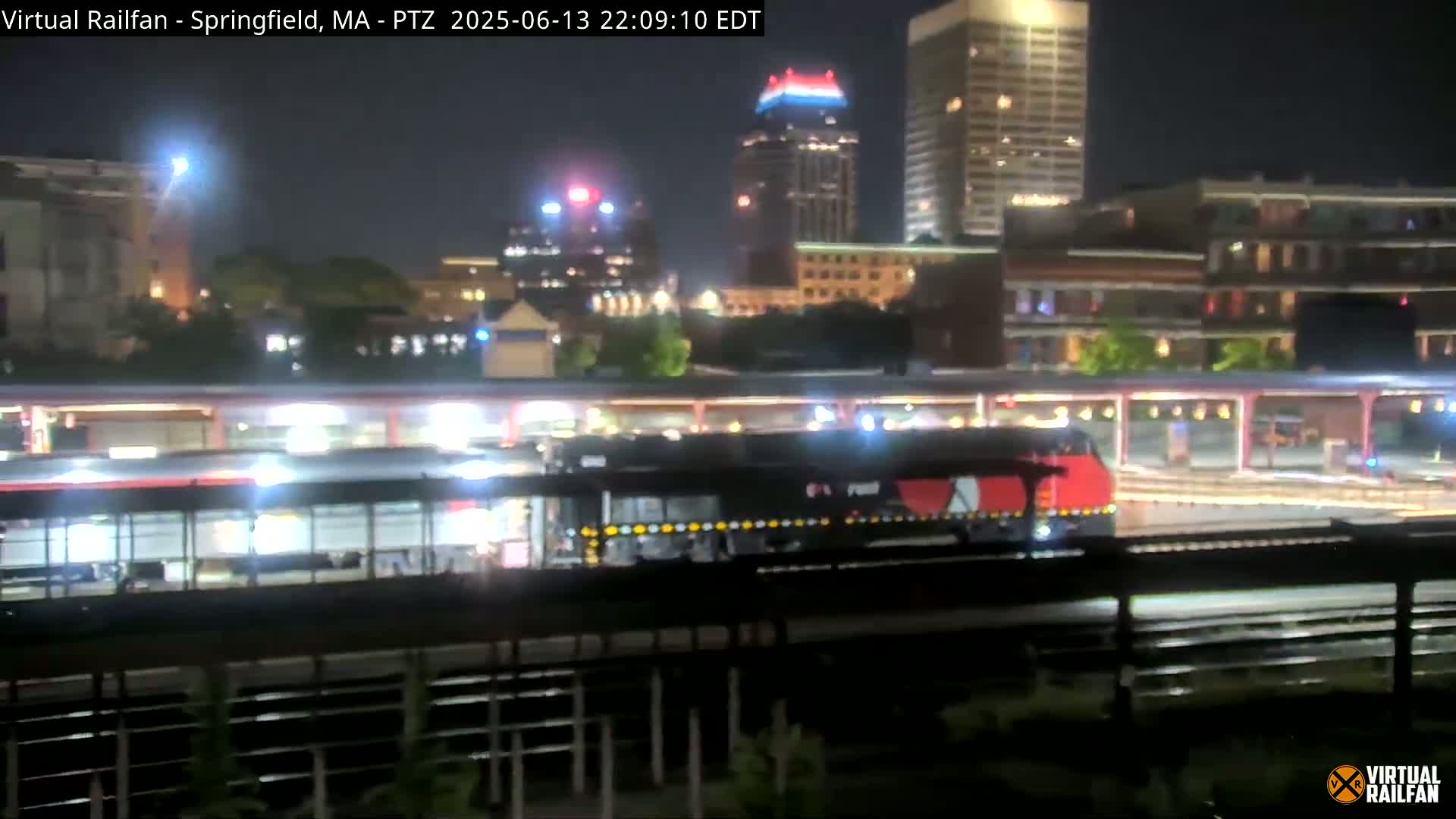 Springfield City & Springfield Union Railway Station Live Cam - Springfield, Hampden, Massachusetts, USA
