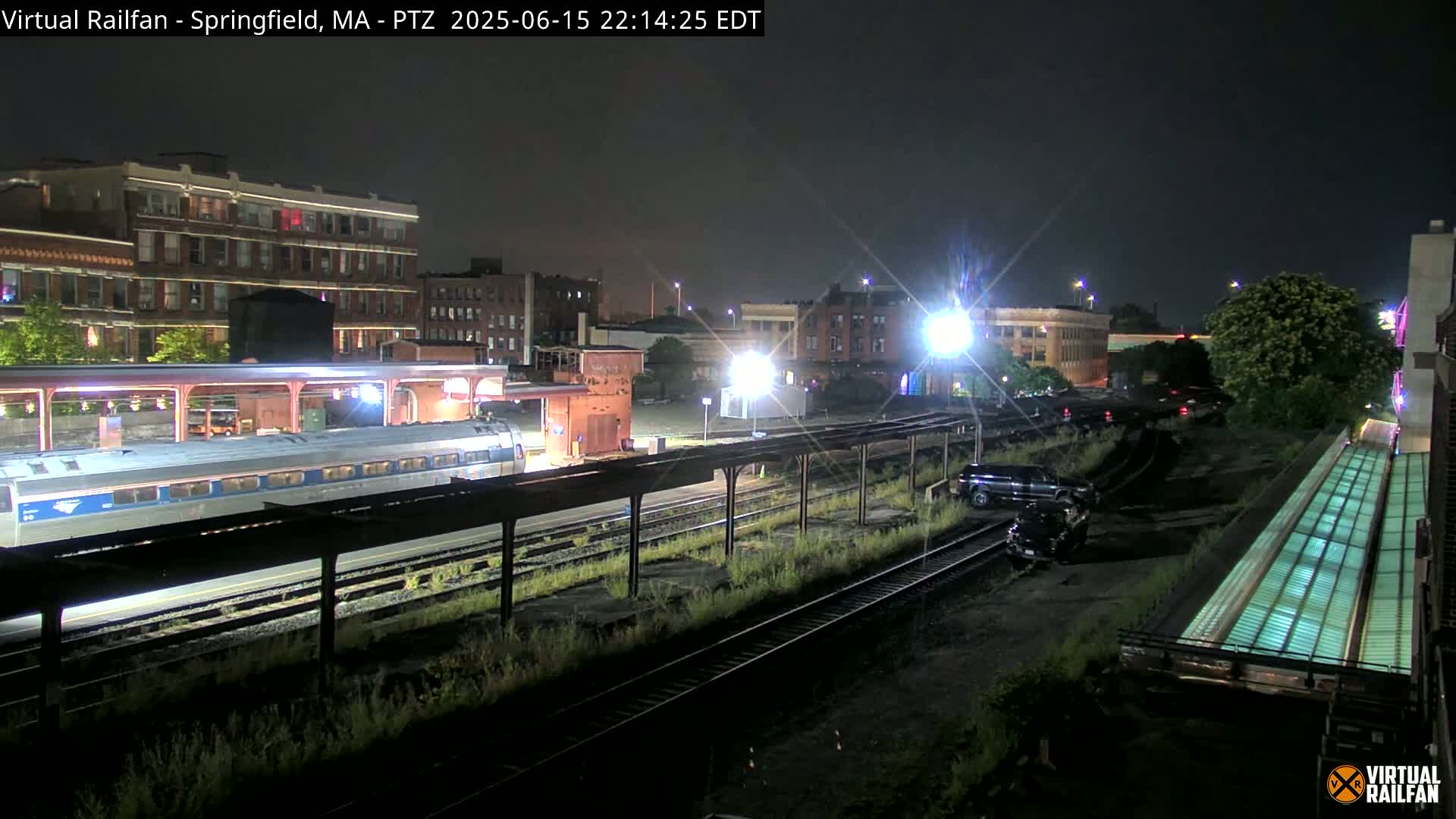 Springfield City & Springfield Union Railway Station Live Cam - Springfield, Hampden, Massachusetts, USA
