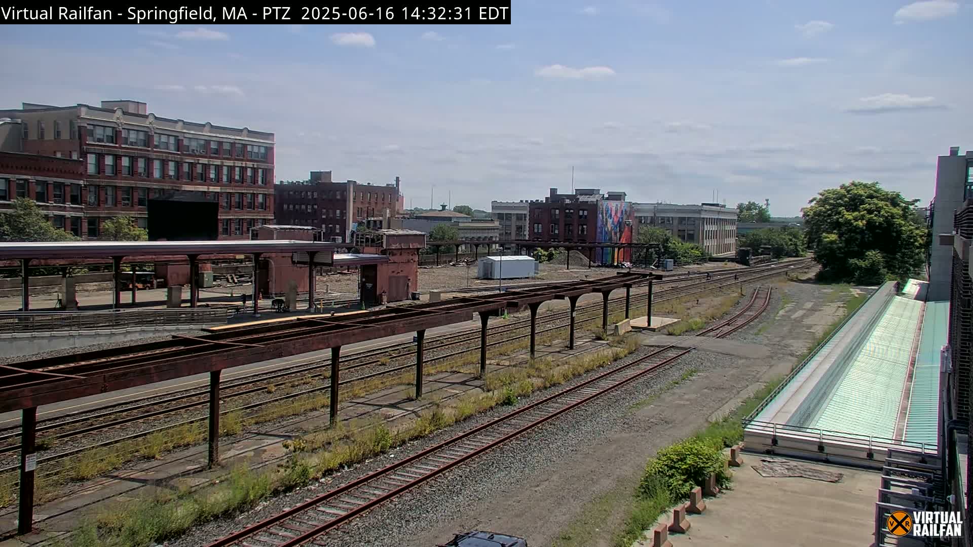 Springfield City & Springfield Union Railway Station Live Cam - Springfield, Hampden, Massachusetts, USA