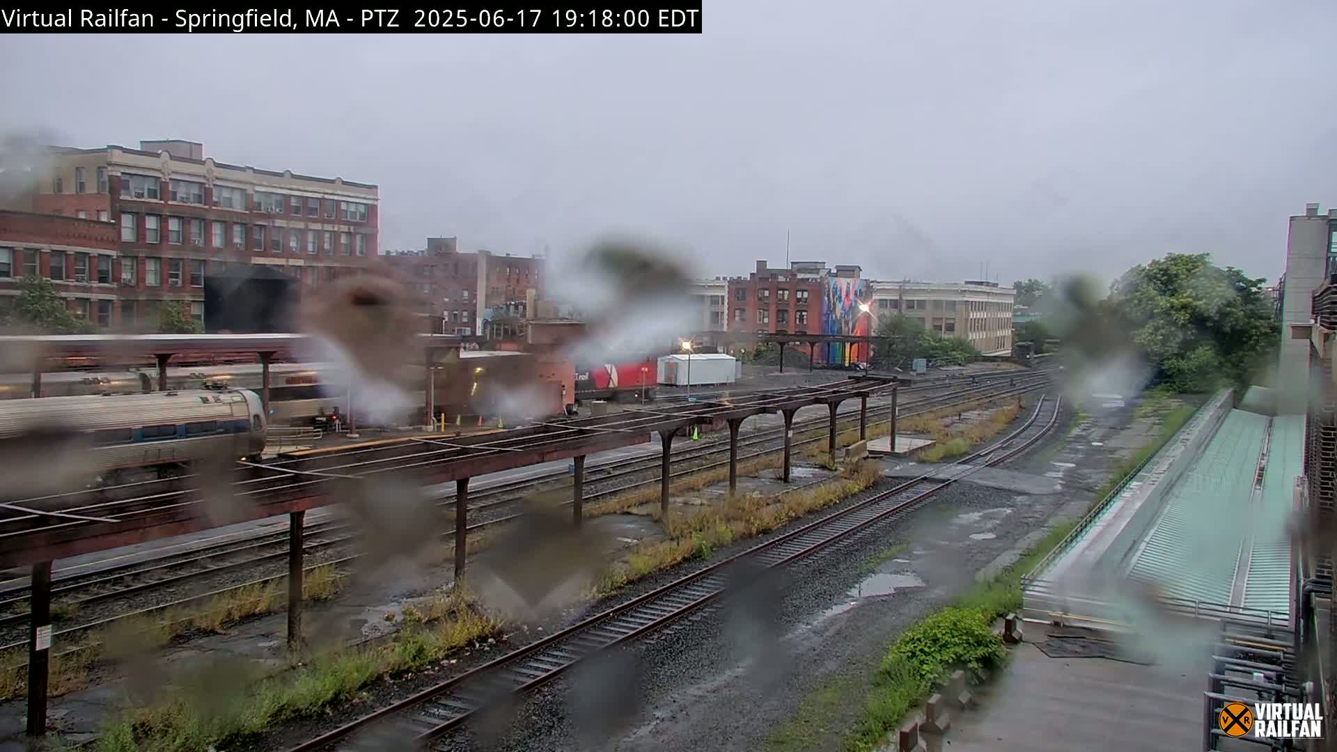 Springfield City & Springfield Union Railway Station Live Cam - Springfield, Hampden, Massachusetts, USA