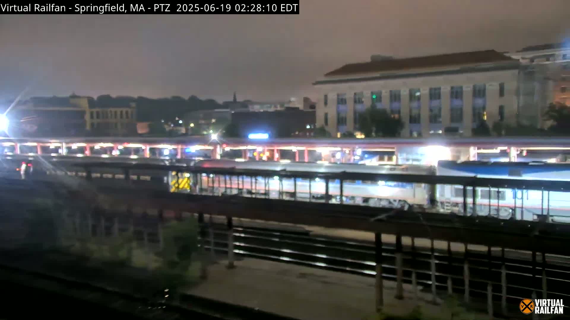 Springfield City & Springfield Union Railway Station Live Cam - Springfield, Hampden, Massachusetts, USA
