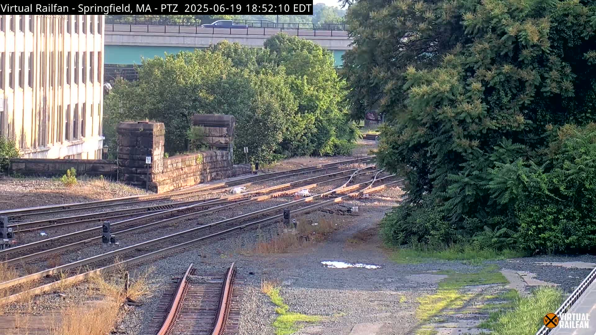 Springfield City & Springfield Union Railway Station Live Cam - Springfield, Hampden, Massachusetts, USA
