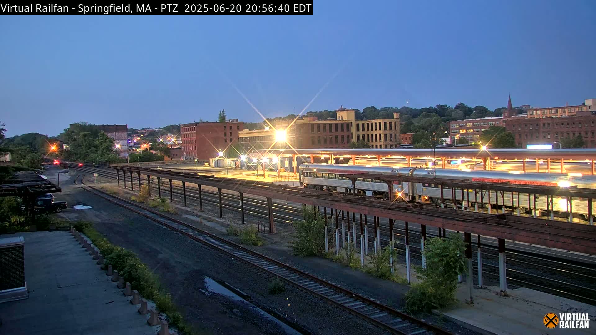 Springfield City & Springfield Union Railway Station Live Cam - Springfield, Hampden, Massachusetts, USA