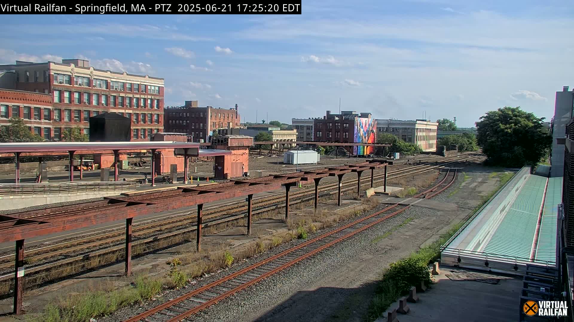 Springfield City & Springfield Union Railway Station Live Cam - Springfield, Hampden, Massachusetts, USA