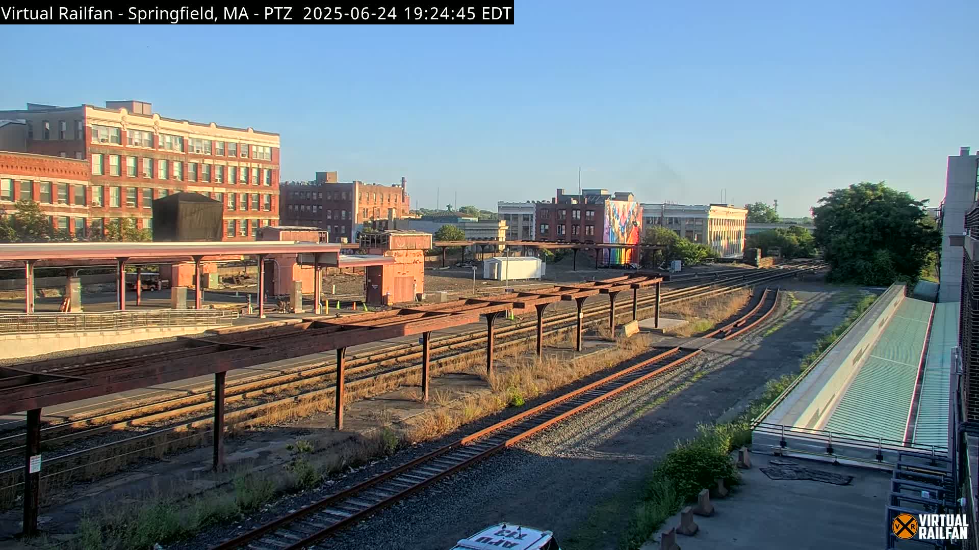 Springfield City & Springfield Union Railway Station Live Cam - Springfield, Hampden, Massachusetts, USA