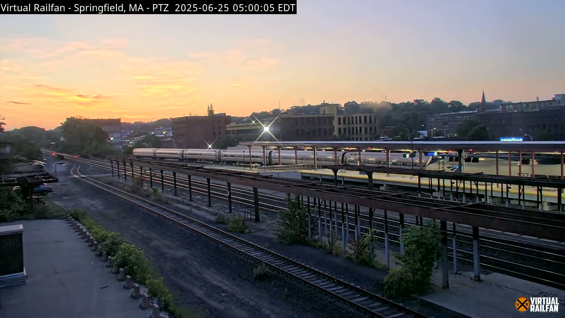 Springfield City & Springfield Union Railway Station Live Cam - Springfield, Hampden, Massachusetts, USA
