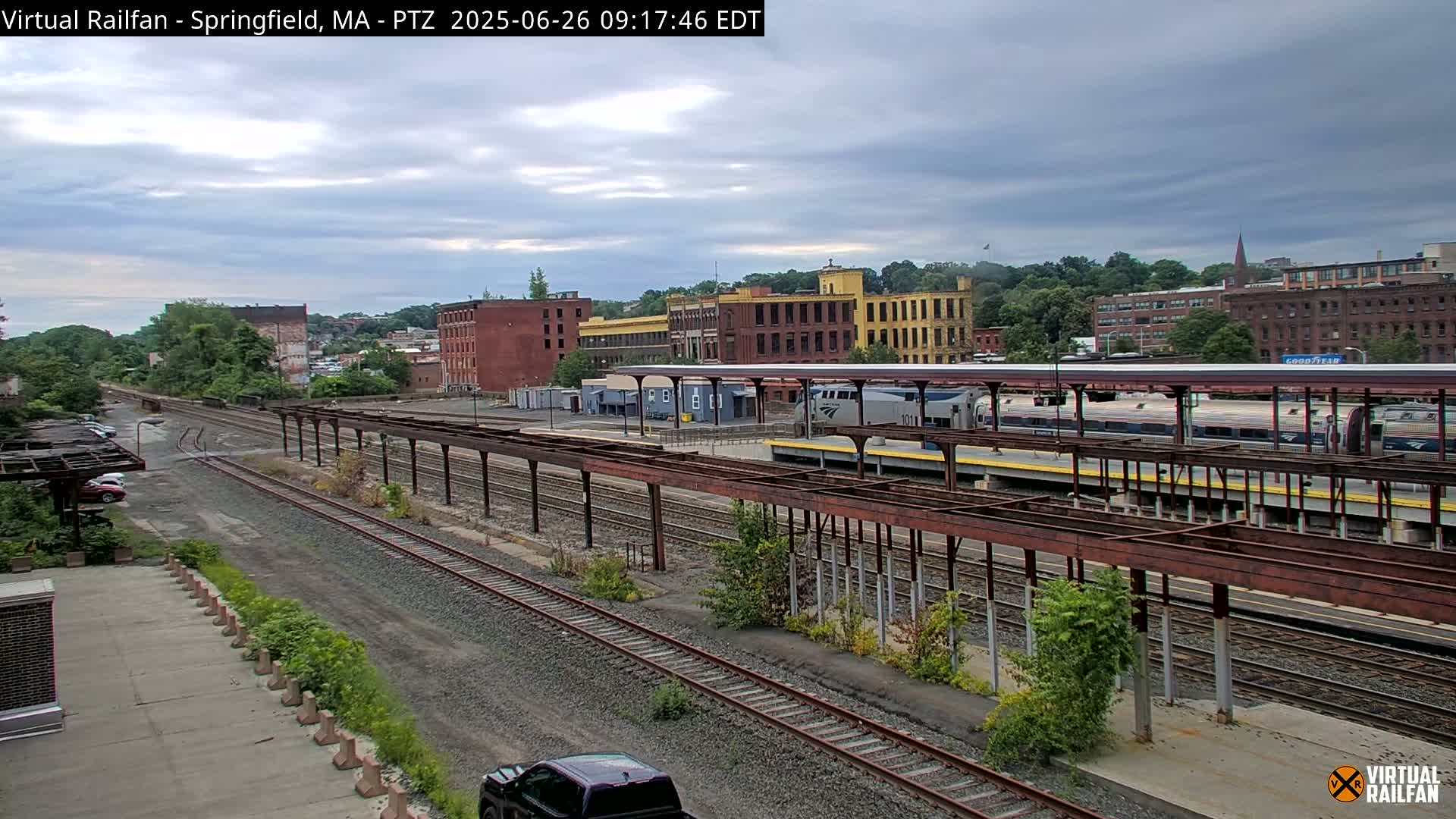 Springfield City & Springfield Union Railway Station Live Cam - Springfield, Hampden, Massachusetts, USA
