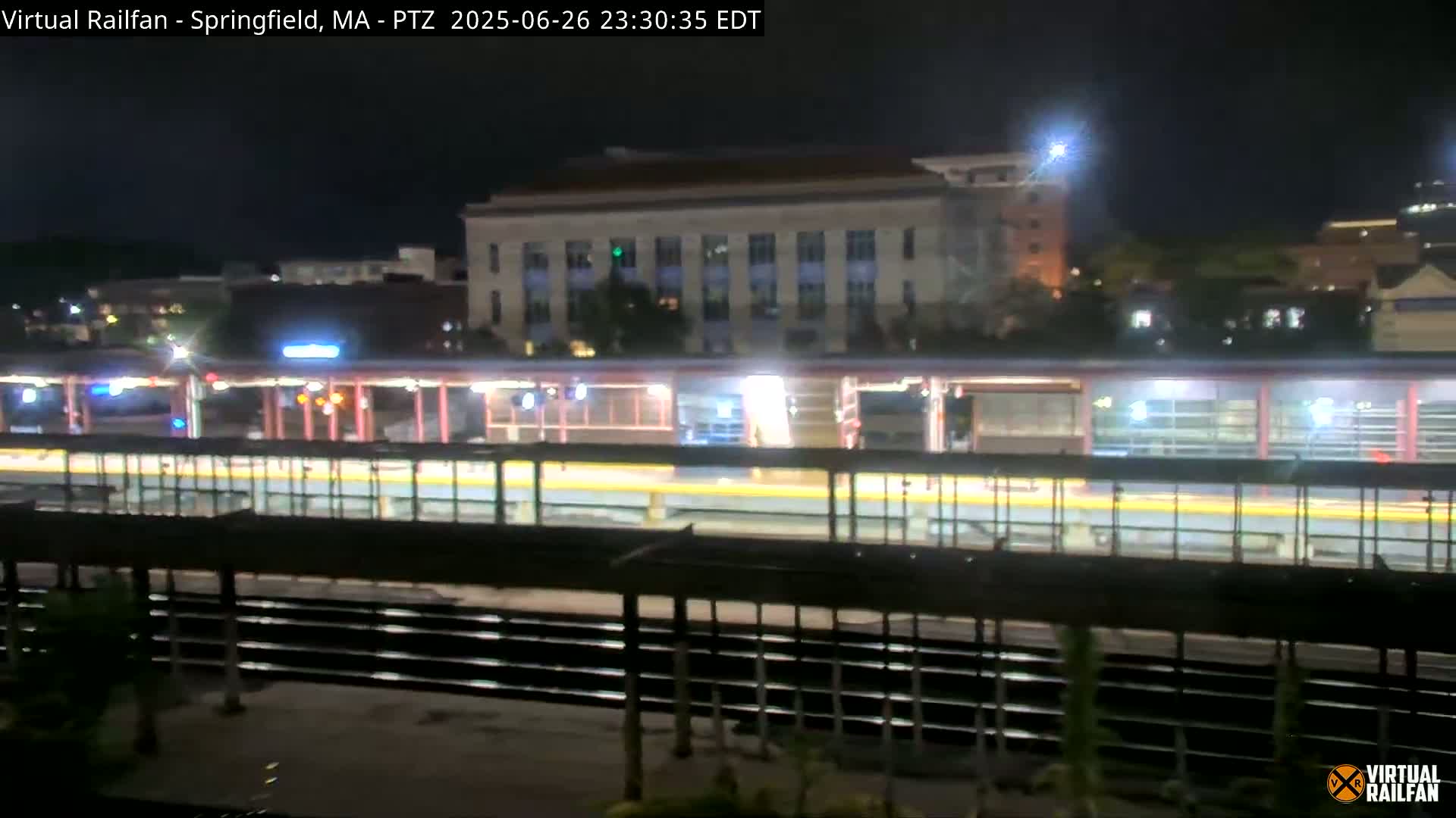 Springfield City & Springfield Union Railway Station Live Cam - Springfield, Hampden, Massachusetts, USA