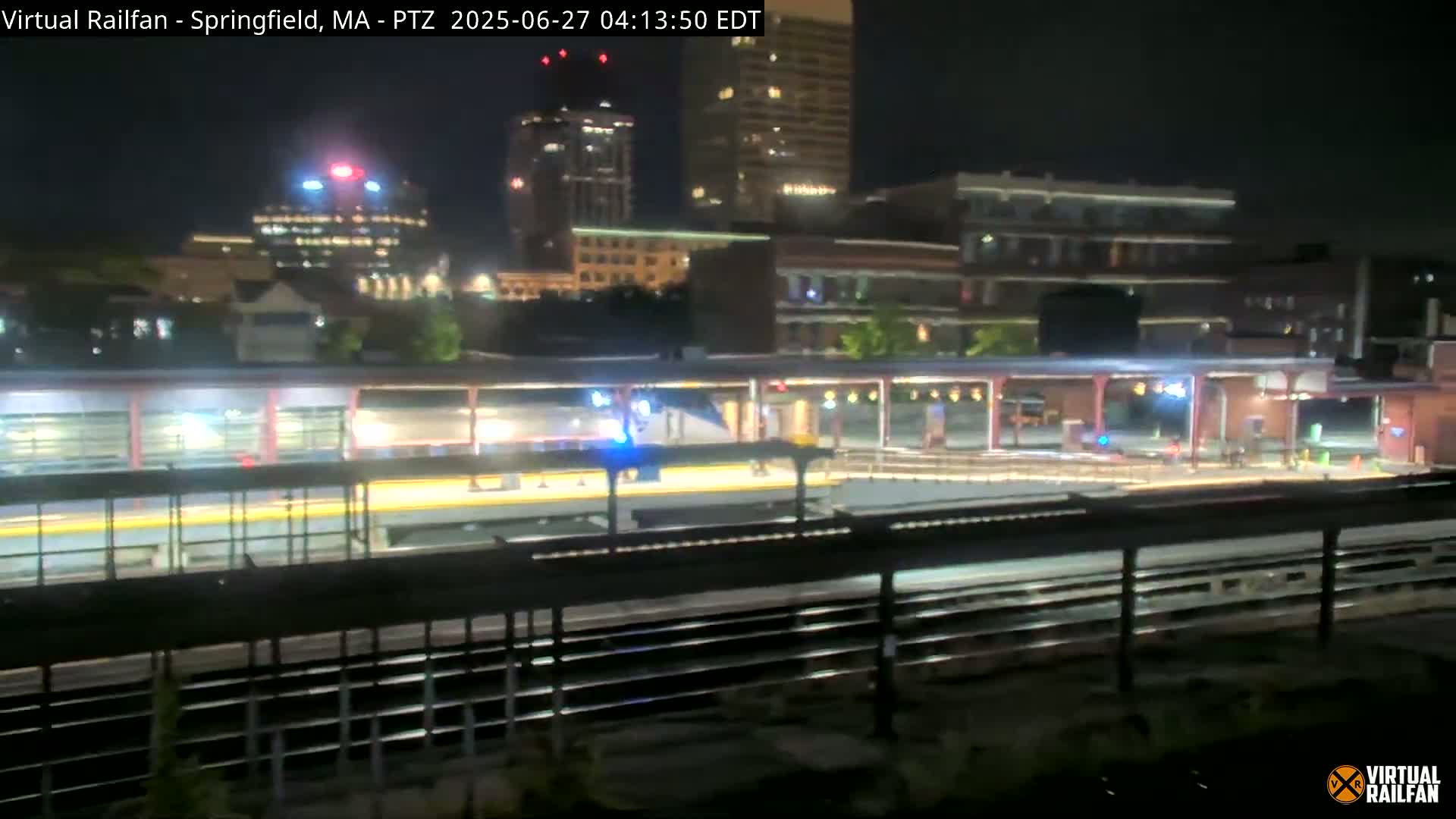 Springfield City & Springfield Union Railway Station Live Cam - Springfield, Hampden, Massachusetts, USA