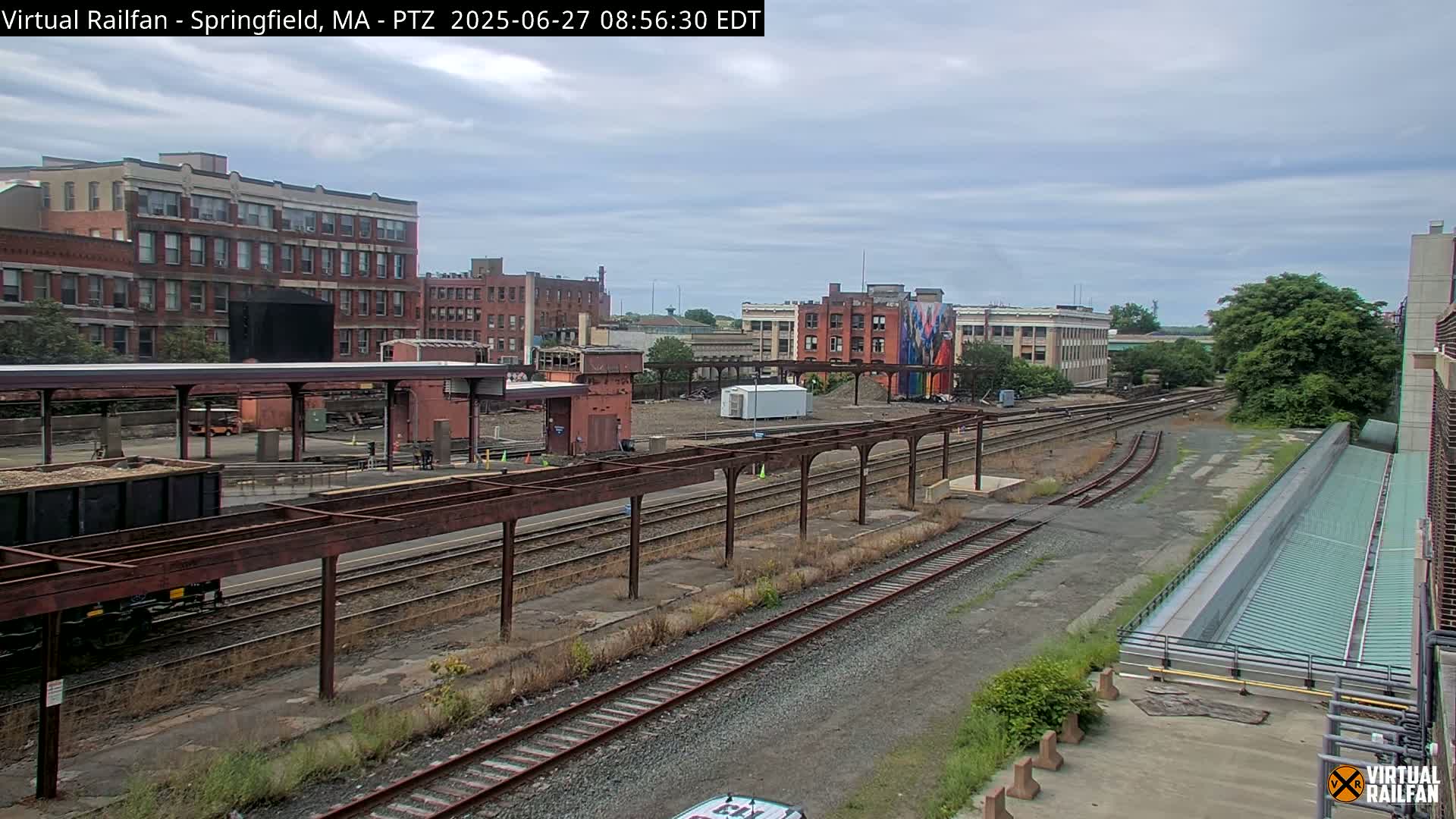 Springfield City & Springfield Union Railway Station Live Cam - Springfield, Hampden, Massachusetts, USA
