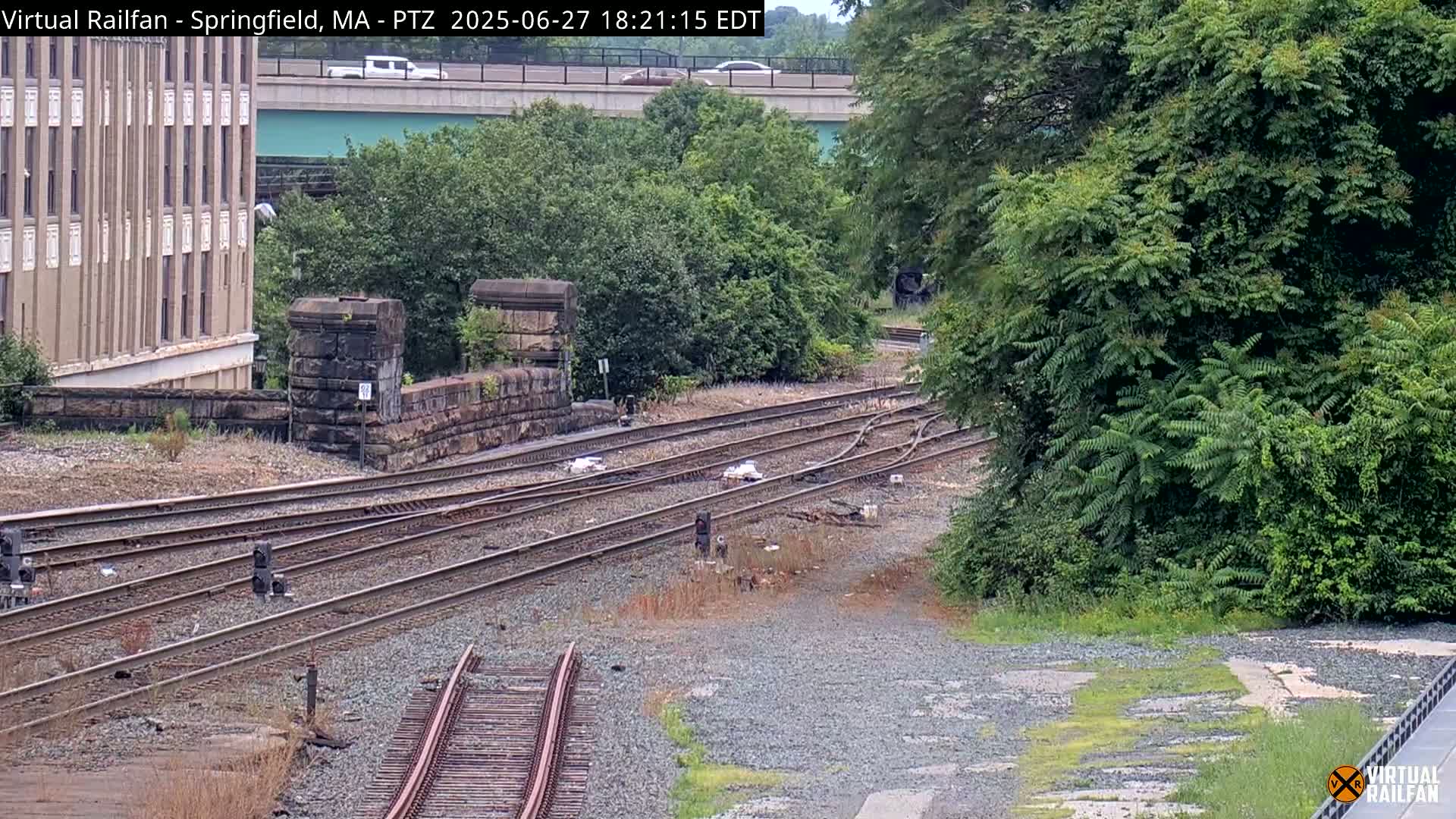 Springfield City & Springfield Union Railway Station Live Cam - Springfield, Hampden, Massachusetts, USA