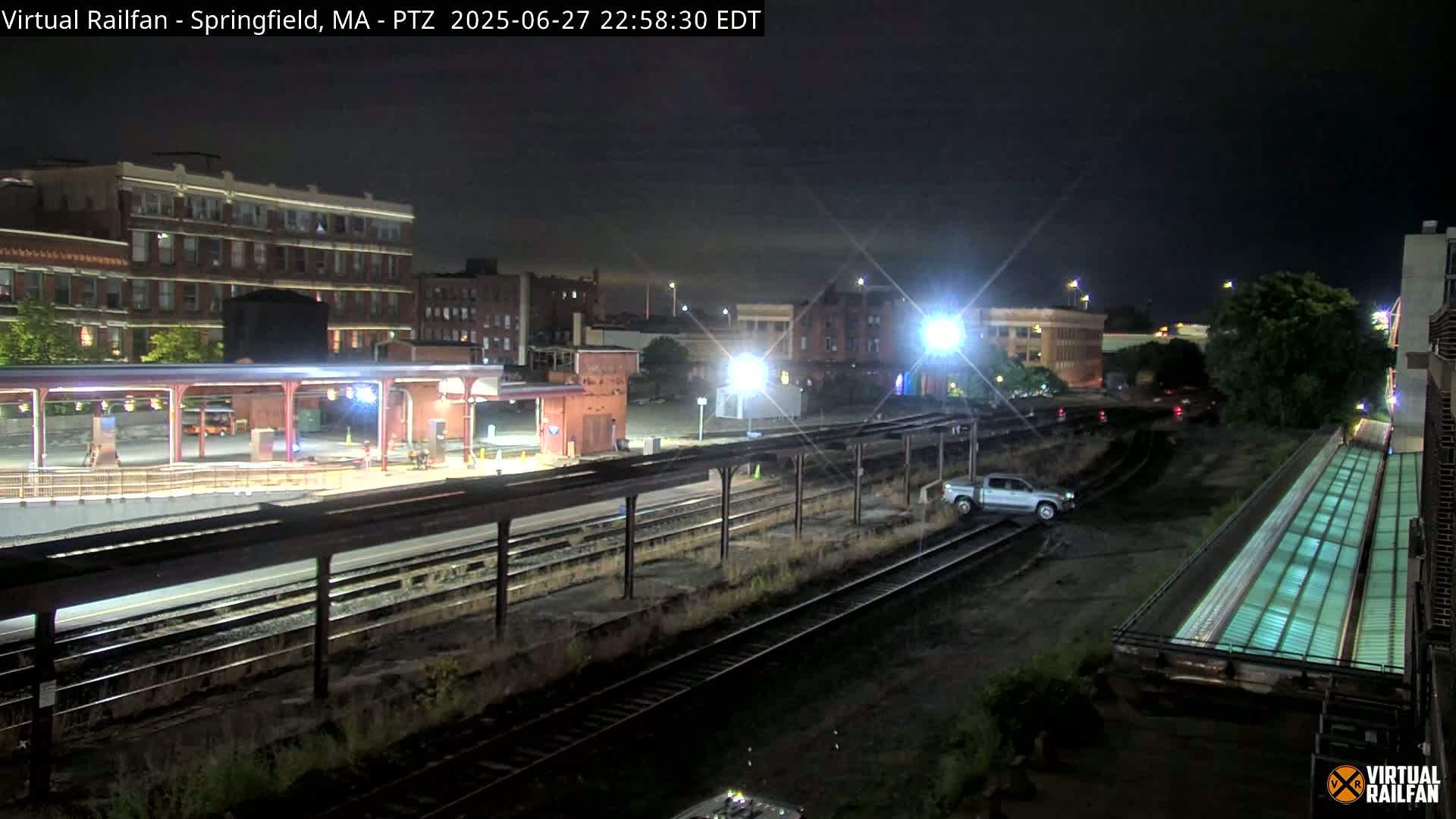 Springfield City & Springfield Union Railway Station Live Cam - Springfield, Hampden, Massachusetts, USA