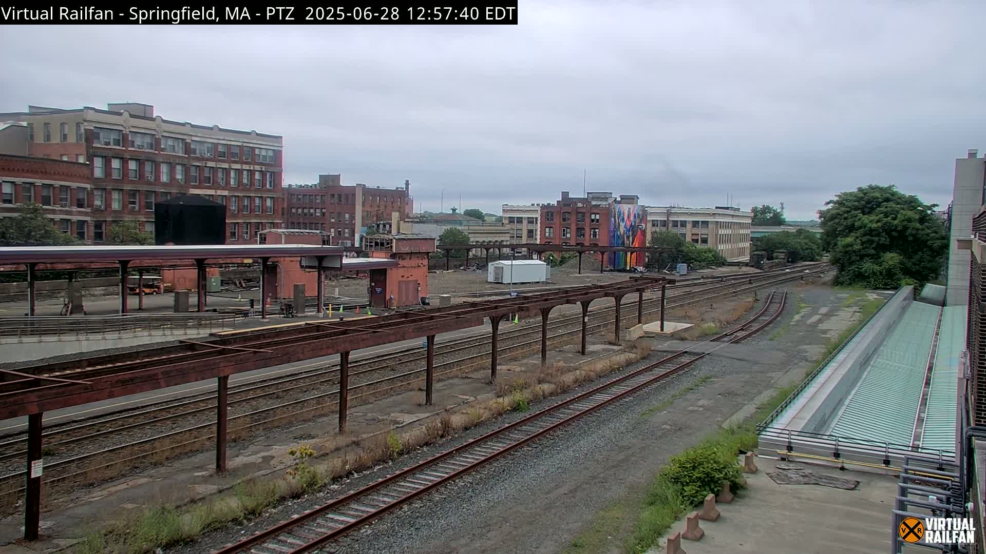 Springfield City & Springfield Union Railway Station Live Cam - Springfield, Hampden, Massachusetts, USA