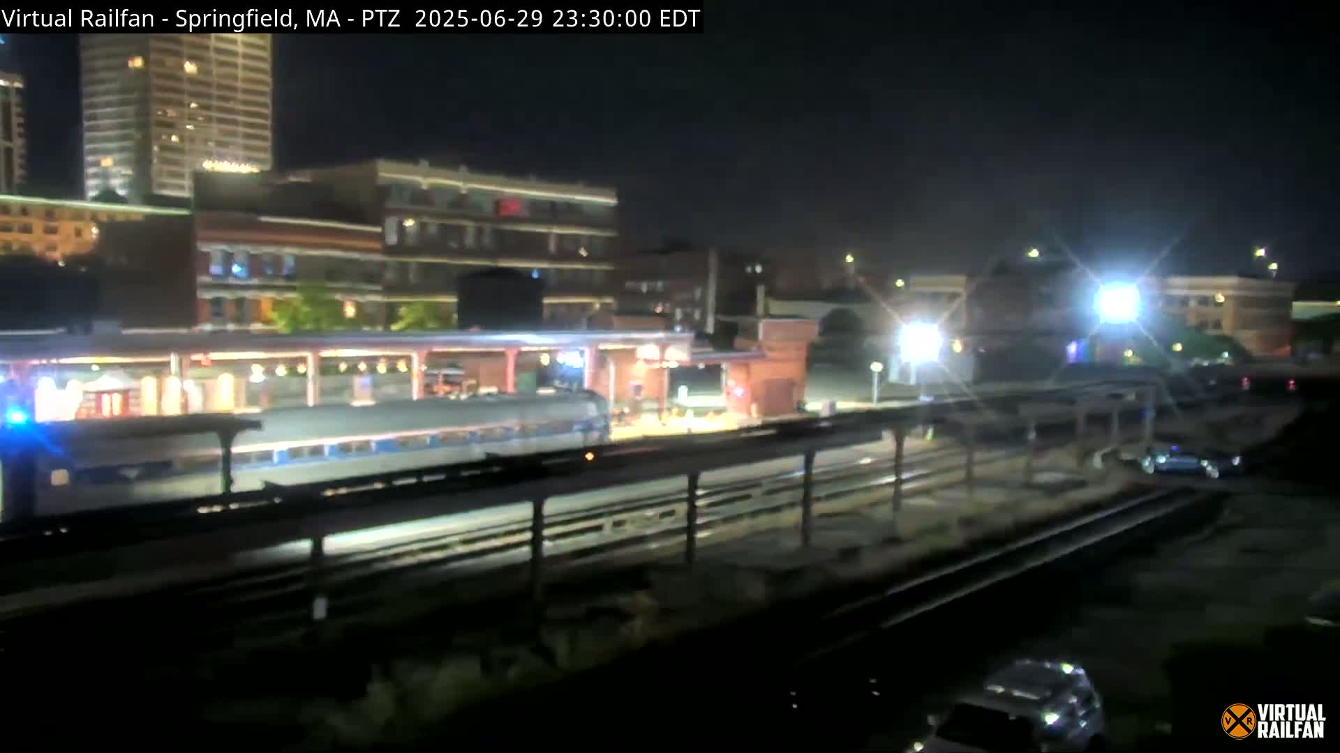 Springfield City & Springfield Union Railway Station Live Cam - Springfield, Hampden, Massachusetts, USA