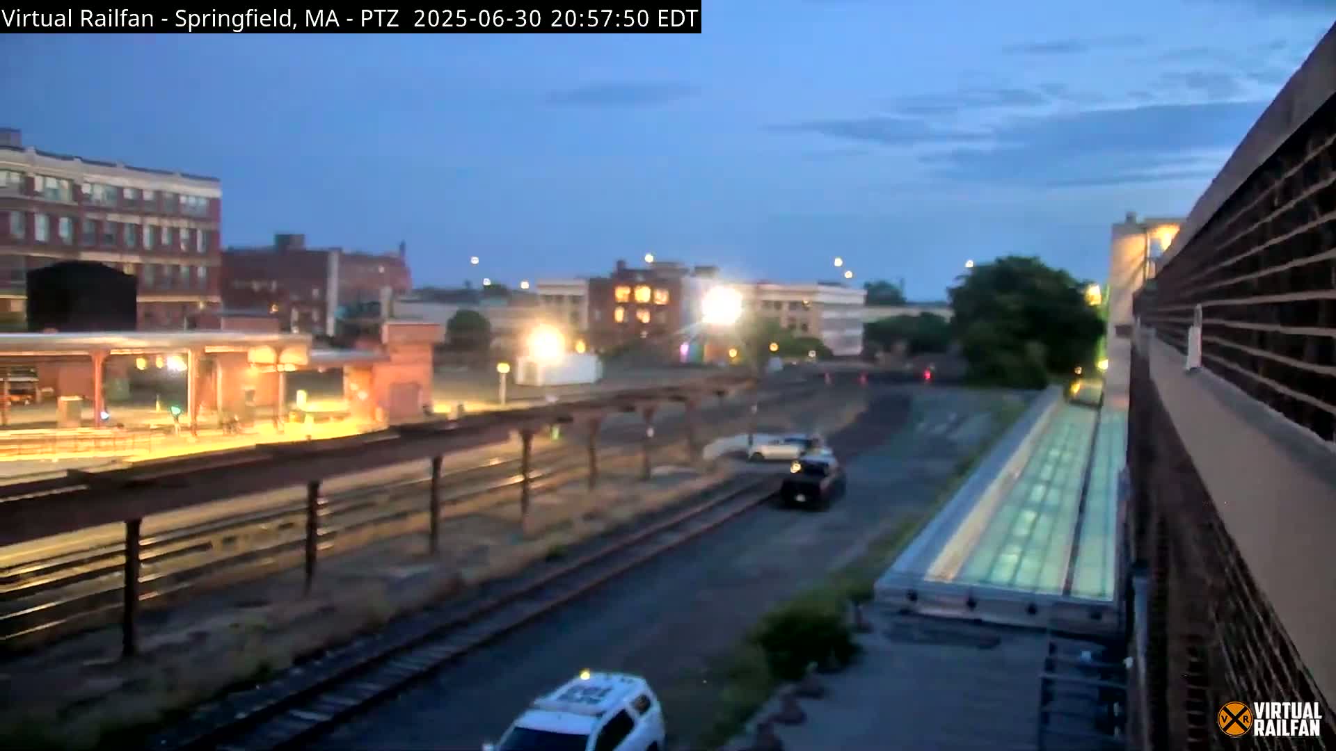 Springfield City & Springfield Union Railway Station Live Cam - Springfield, Hampden, Massachusetts, USA