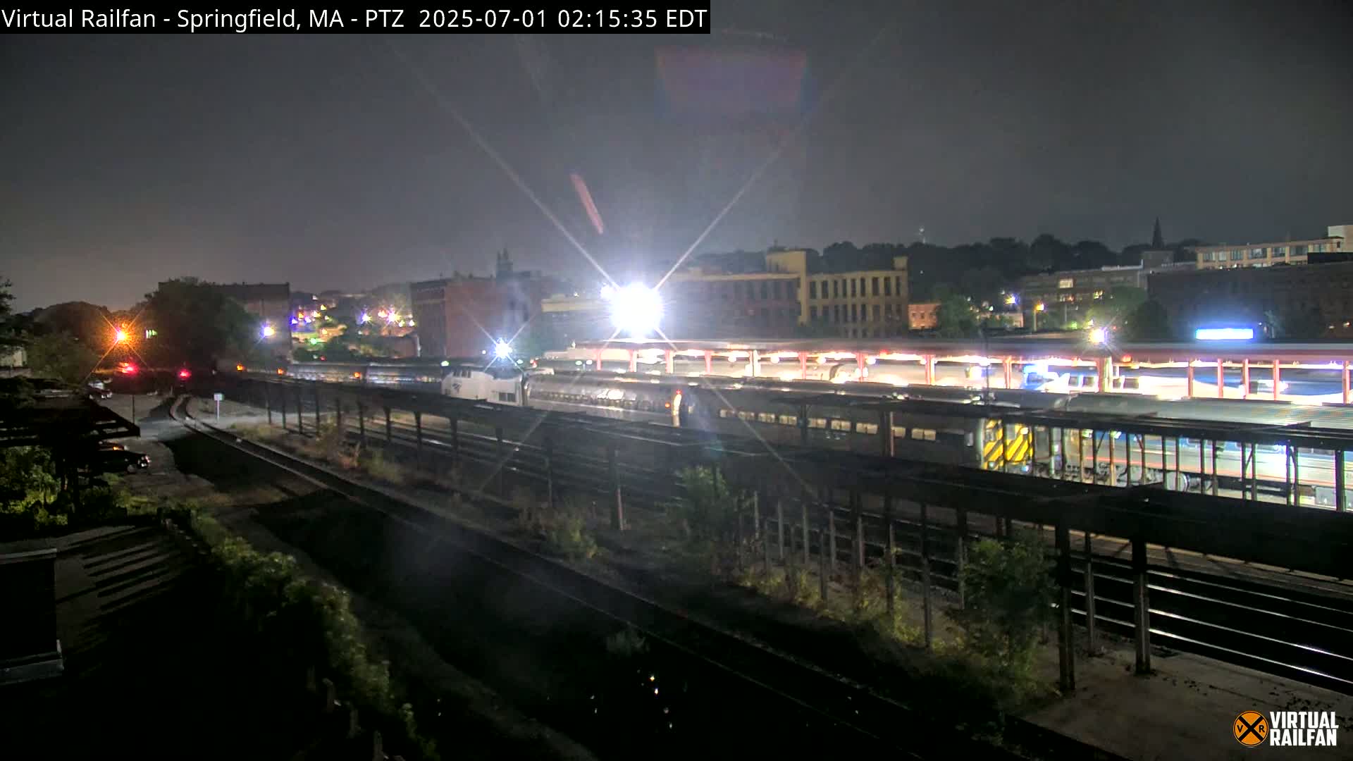 Springfield City & Springfield Union Railway Station Live Cam - Springfield, Hampden, Massachusetts, USA
