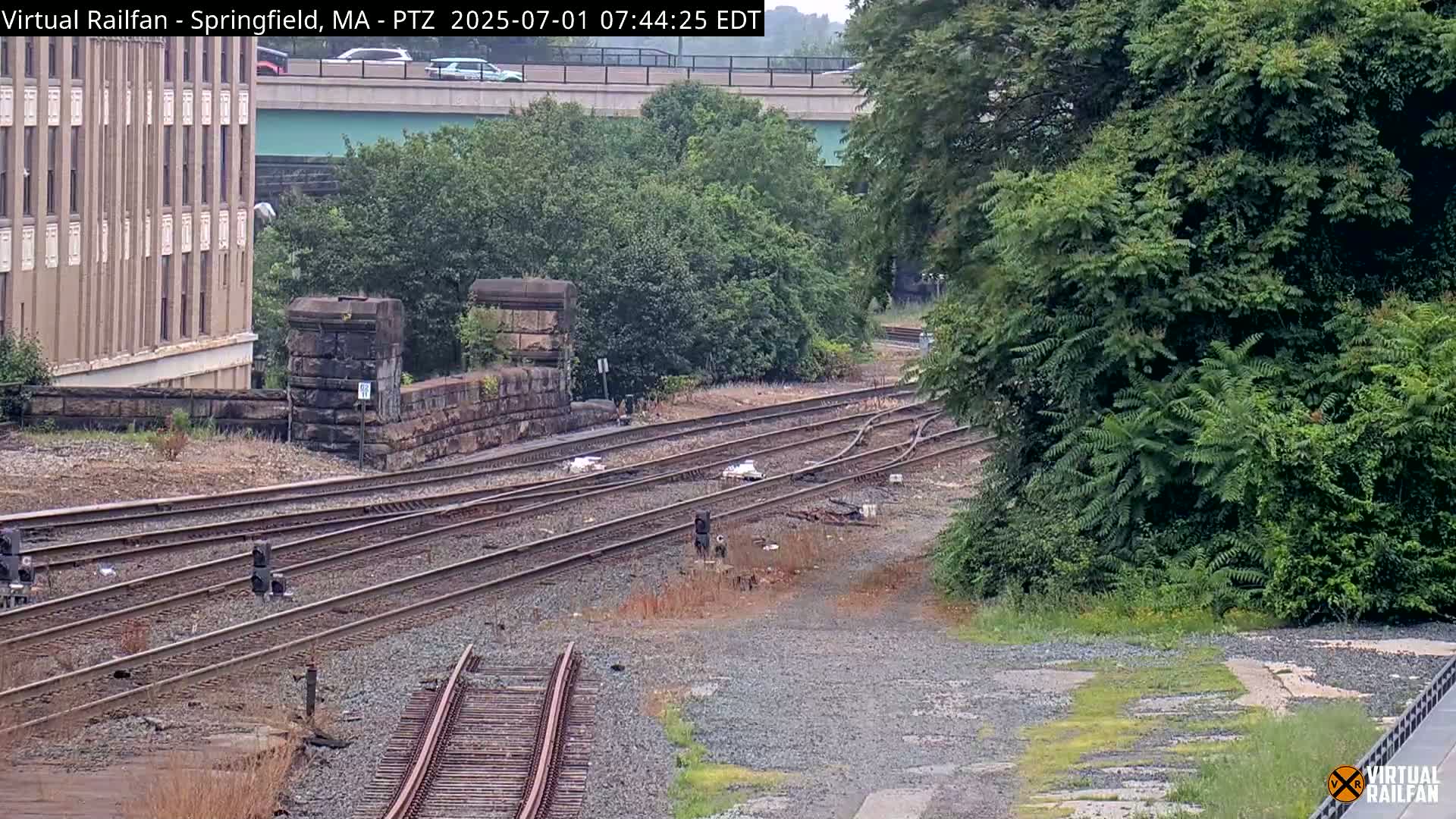 Springfield City & Springfield Union Railway Station Live Cam - Springfield, Hampden, Massachusetts, USA