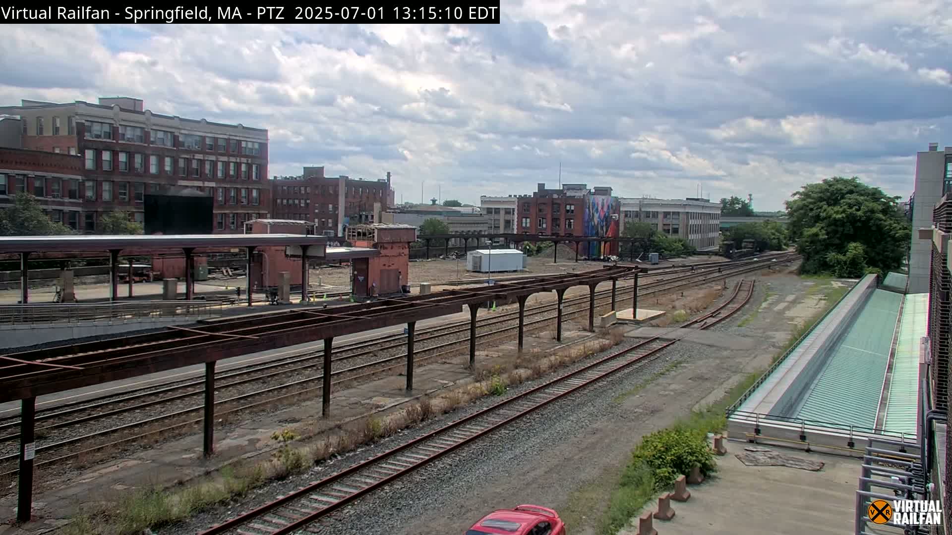 Springfield City & Springfield Union Railway Station Live Cam - Springfield, Hampden, Massachusetts, USA