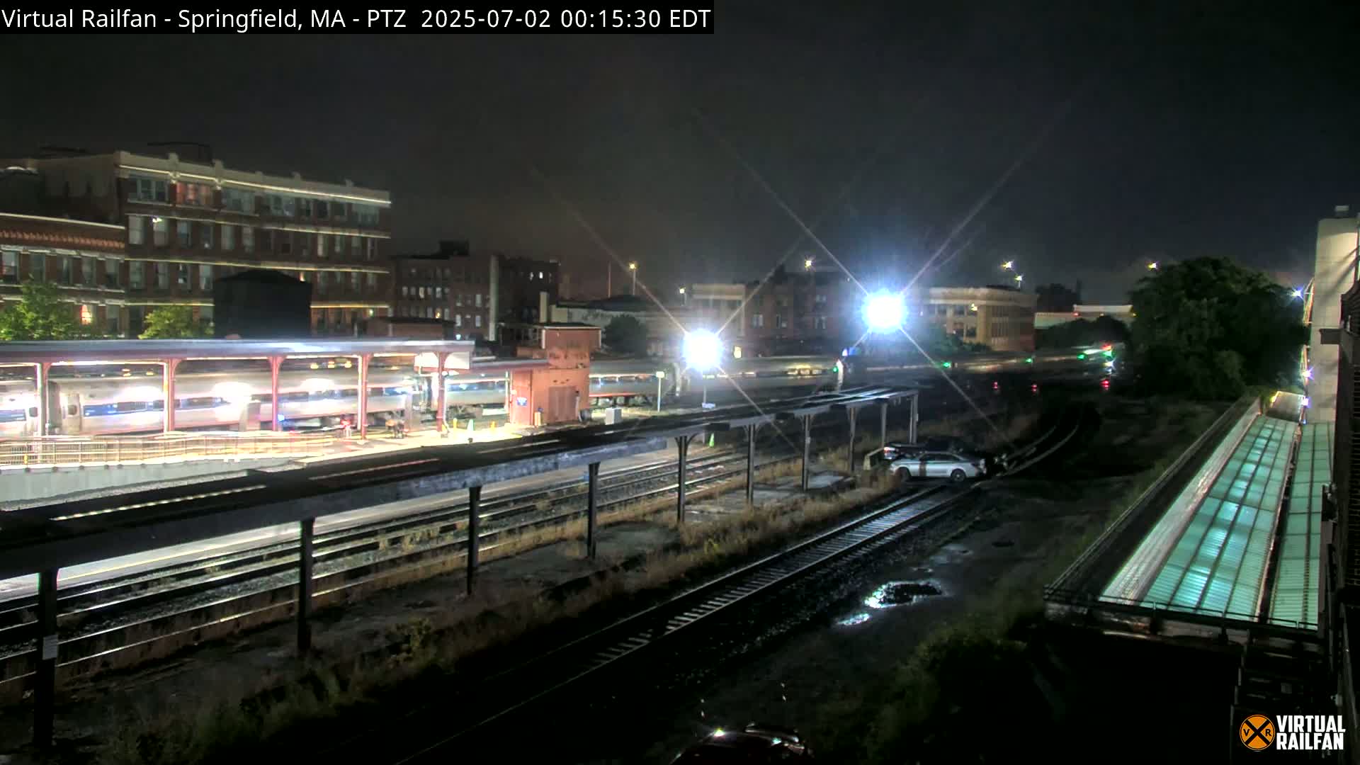 Springfield City & Springfield Union Railway Station Live Cam - Springfield, Hampden, Massachusetts, USA