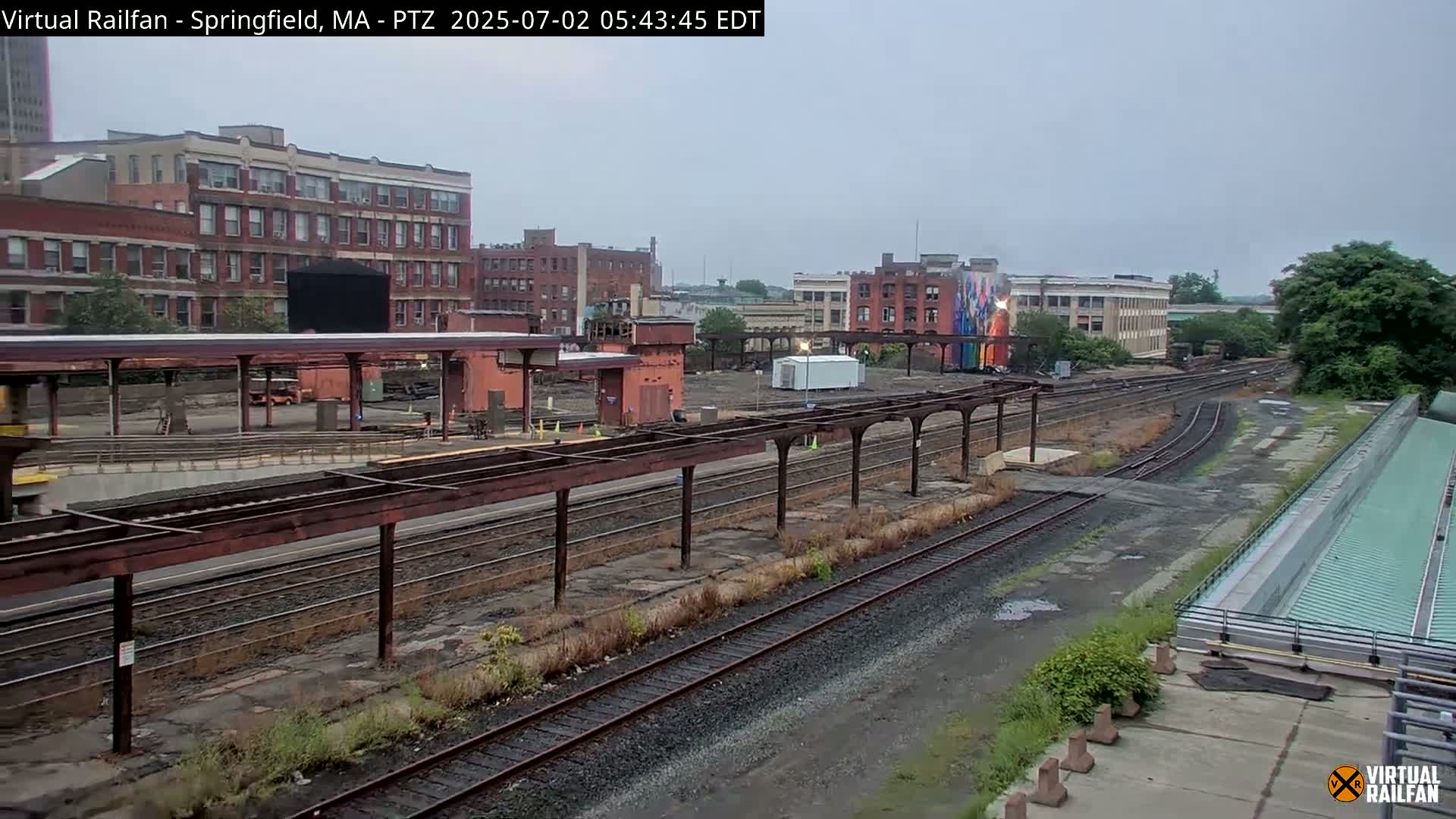Springfield City & Springfield Union Railway Station Live Cam - Springfield, Hampden, Massachusetts, USA