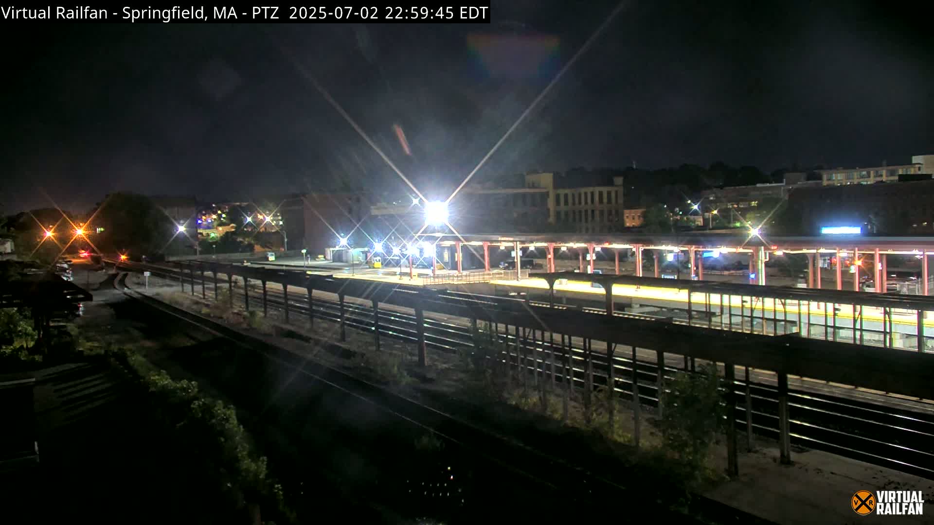 Springfield City & Springfield Union Railway Station Live Cam - Springfield, Hampden, Massachusetts, USA