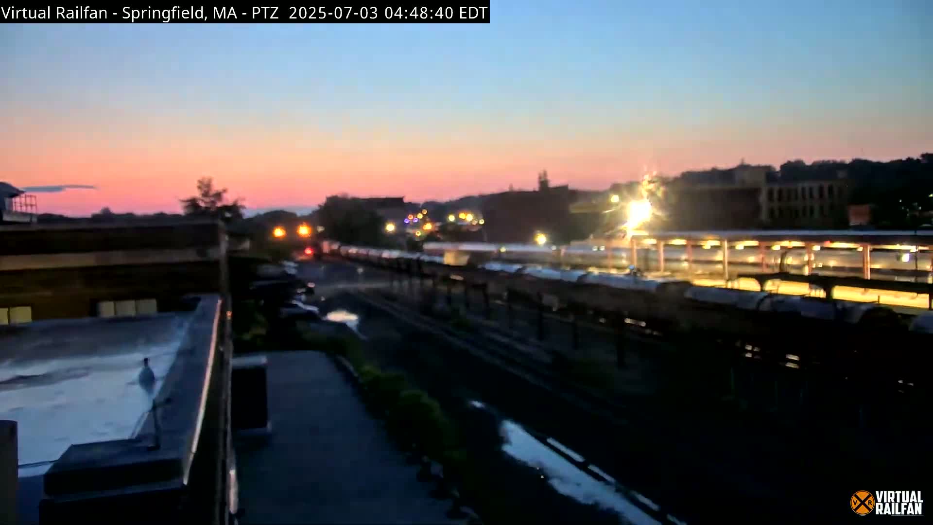 Springfield City & Springfield Union Railway Station Live Cam - Springfield, Hampden, Massachusetts, USA