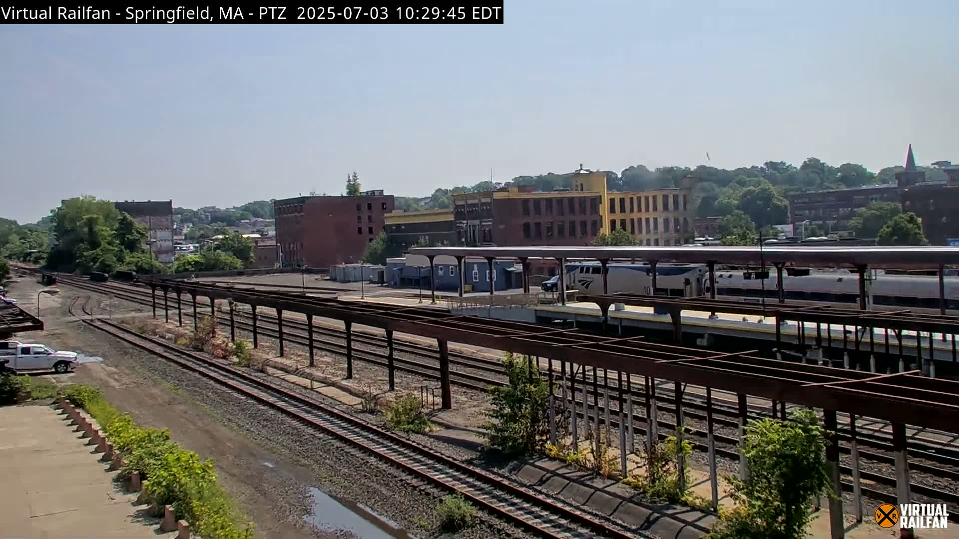 Springfield City & Springfield Union Railway Station Live Cam - Springfield, Hampden, Massachusetts, USA