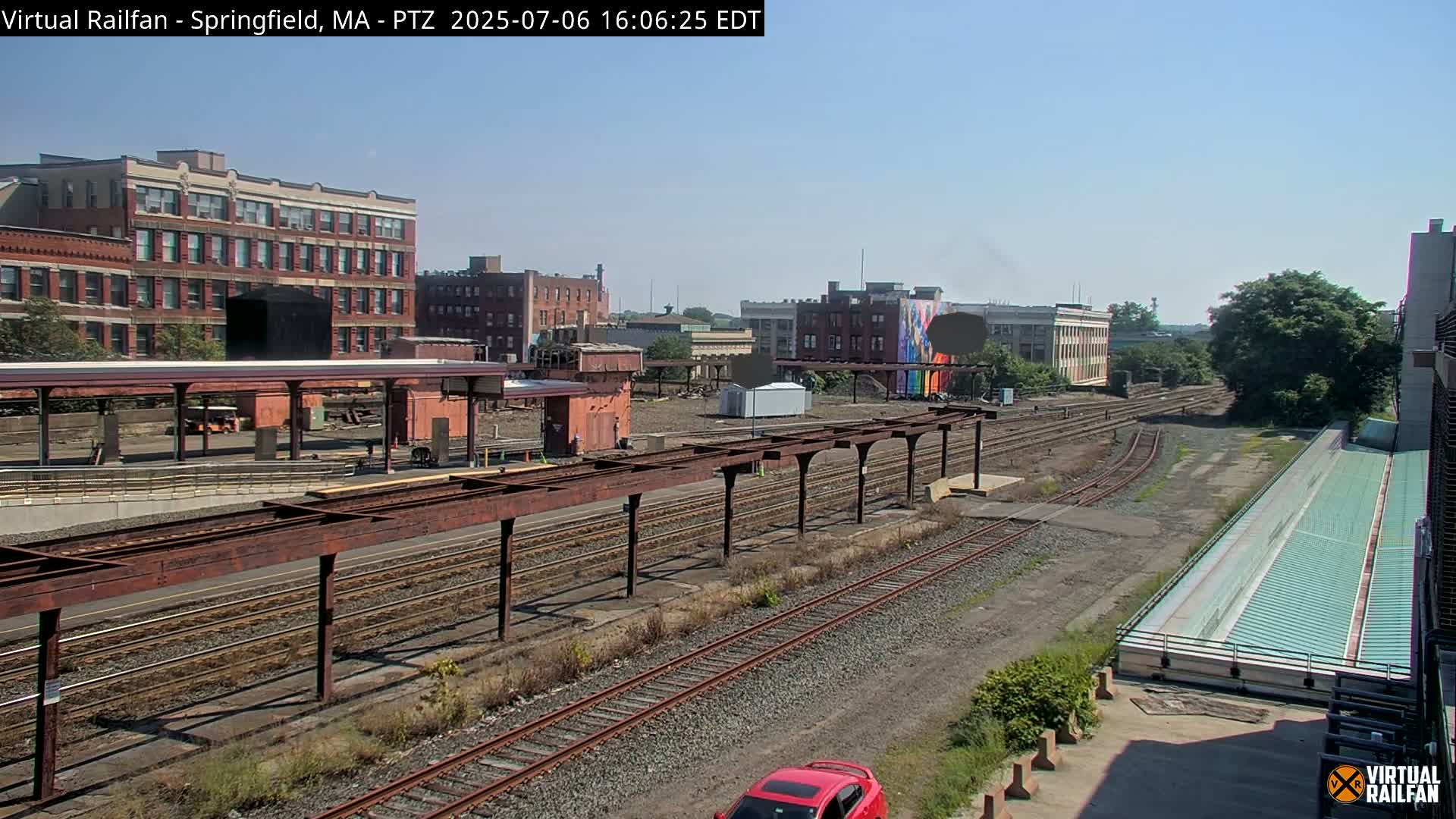 Springfield City & Springfield Union Railway Station Live Cam - Springfield, Hampden, Massachusetts, USA