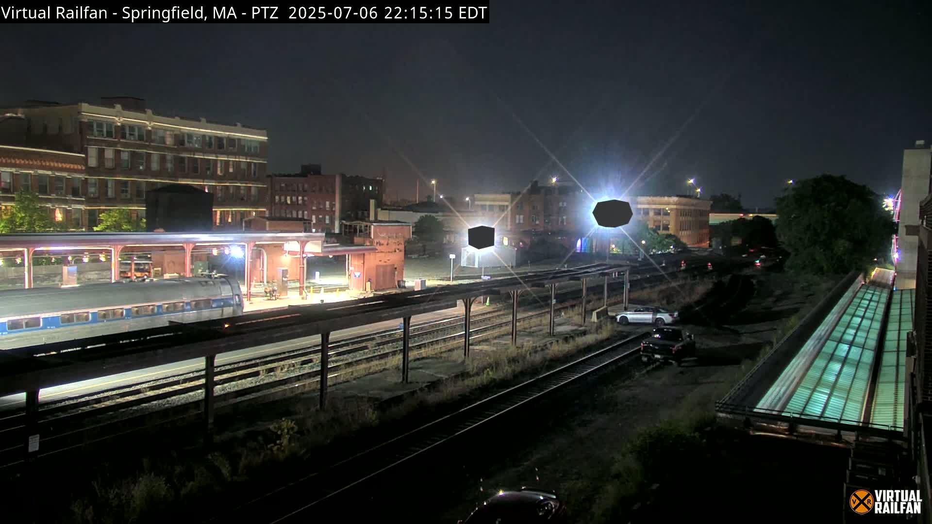 Springfield City & Springfield Union Railway Station Live Cam - Springfield, Hampden, Massachusetts, USA