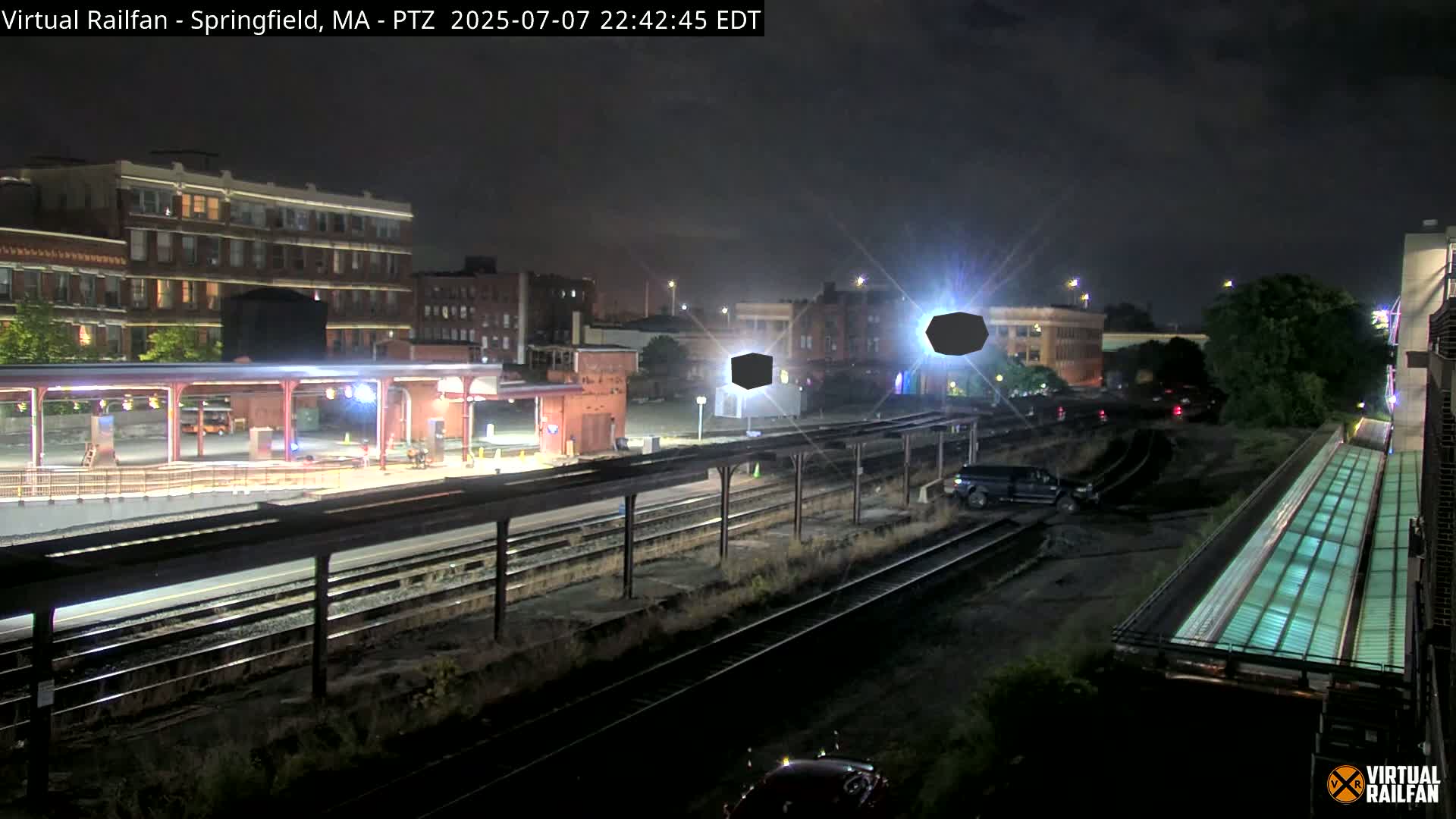 Springfield City & Springfield Union Railway Station Live Cam - Springfield, Hampden, Massachusetts, USA