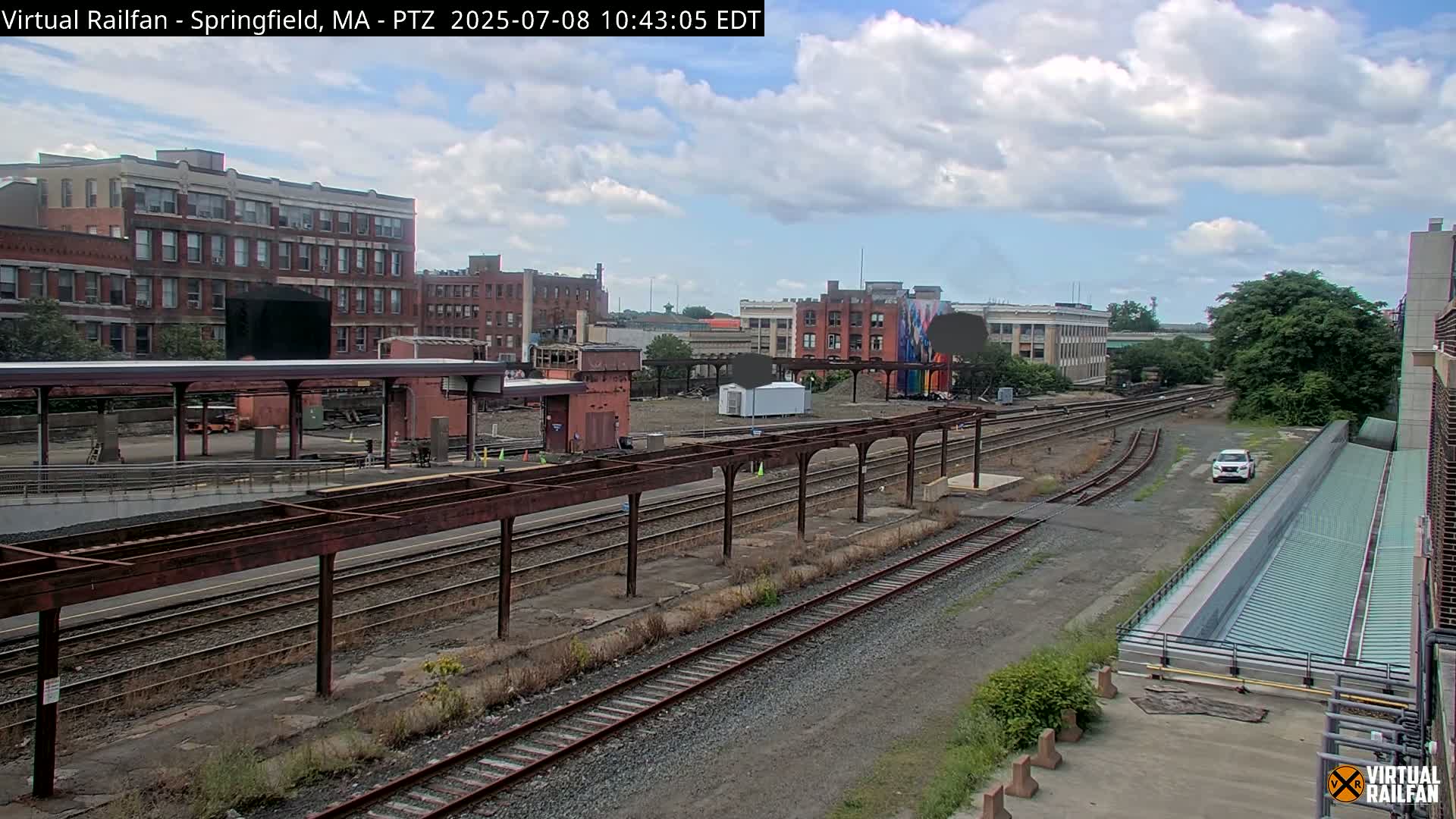 Springfield City & Springfield Union Railway Station Live Cam - Springfield, Hampden, Massachusetts, USA