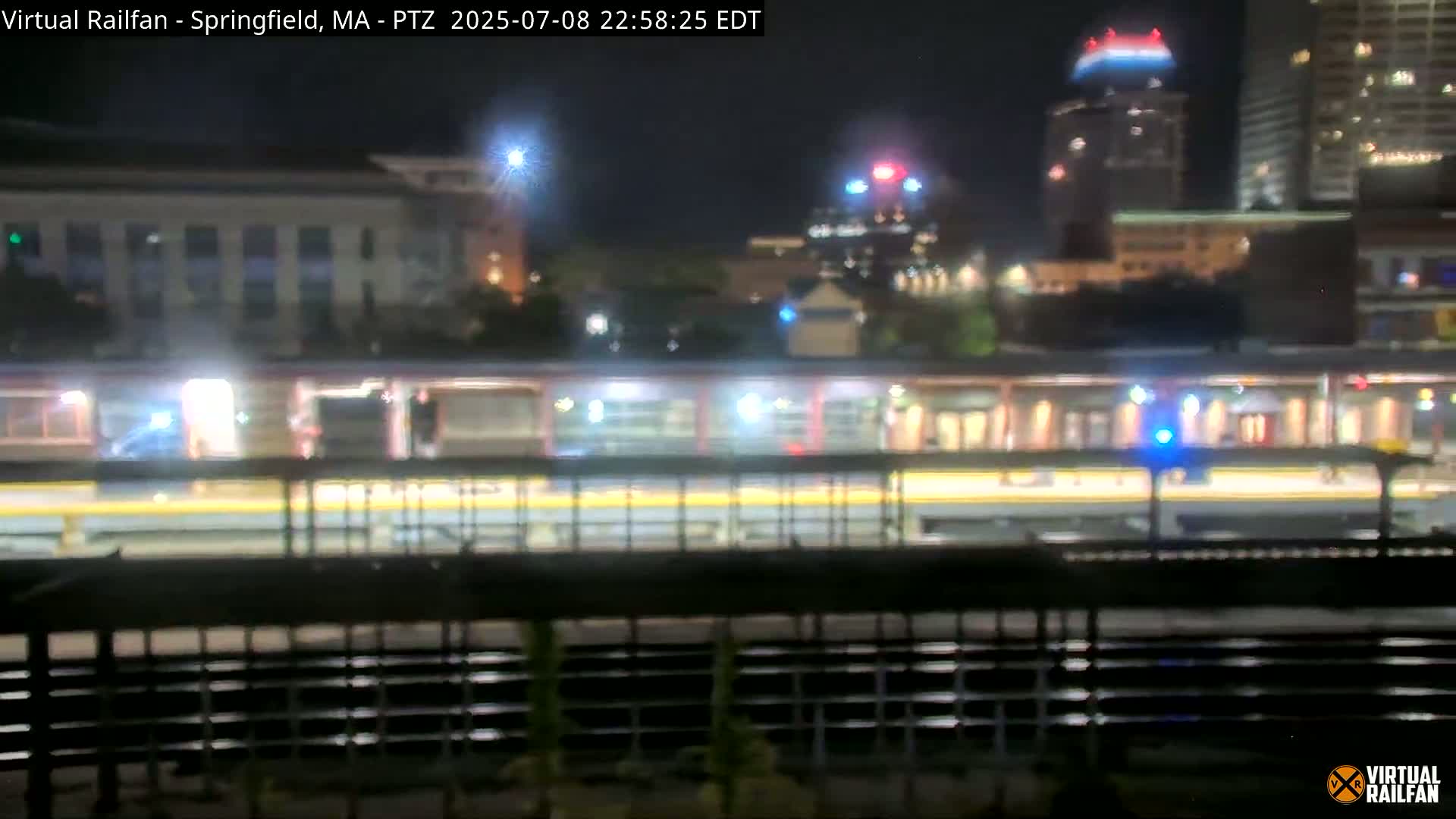 Springfield City & Springfield Union Railway Station Live Cam - Springfield, Hampden, Massachusetts, USA