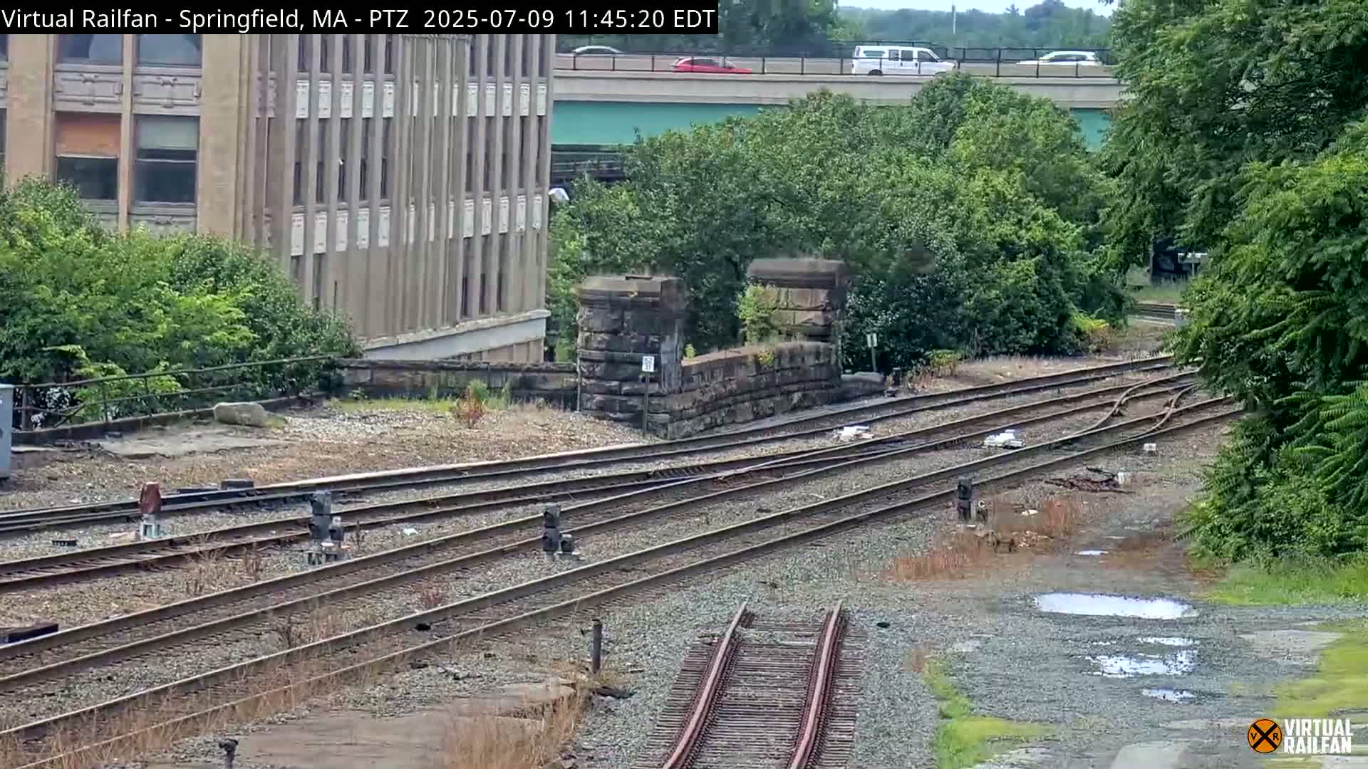 Springfield City & Springfield Union Railway Station Live Cam - Springfield, Hampden, Massachusetts, USA