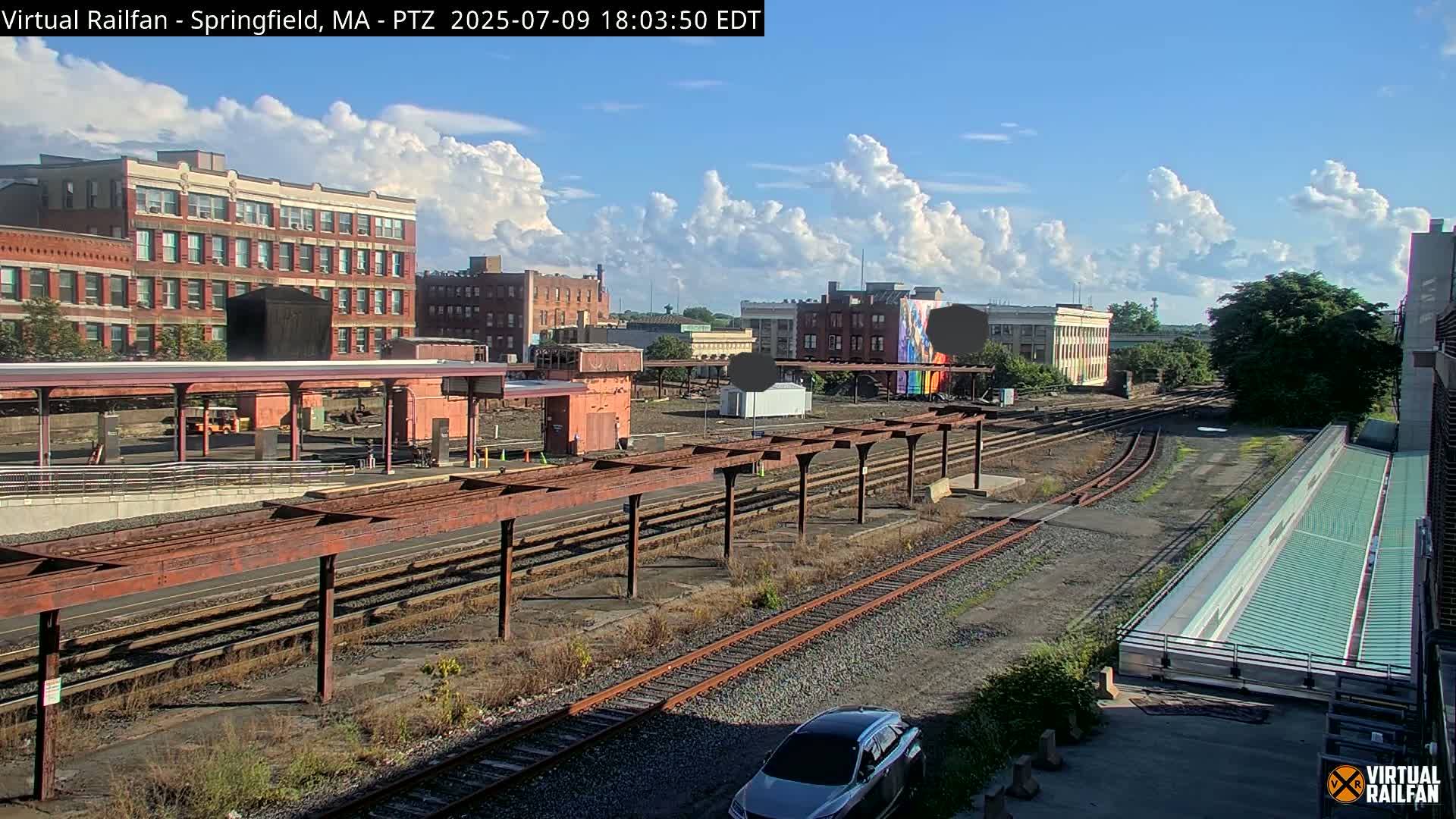 Springfield City & Springfield Union Railway Station Live Cam - Springfield, Hampden, Massachusetts, USA