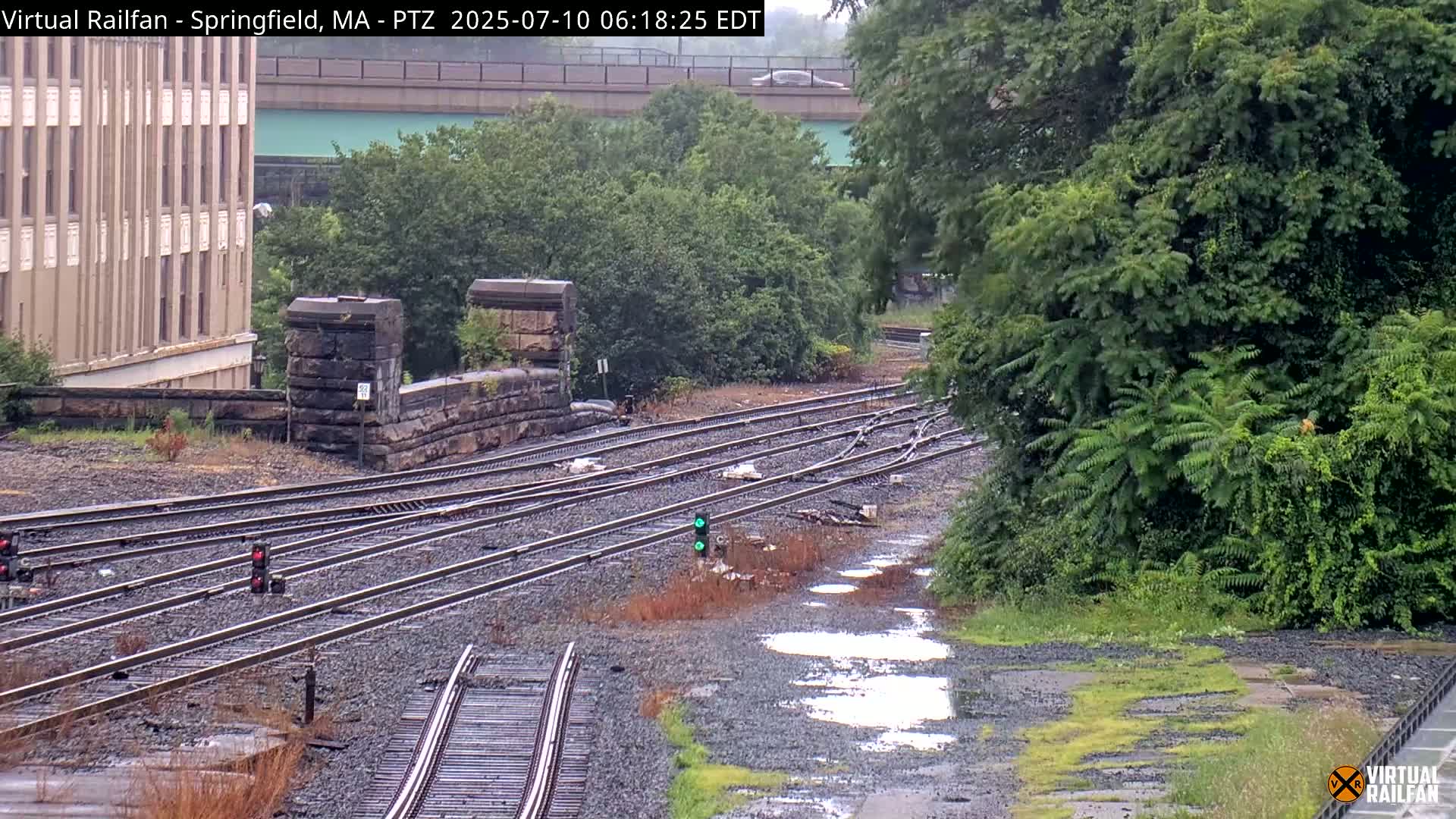 Springfield City & Springfield Union Railway Station Live Cam - Springfield, Hampden, Massachusetts, USA