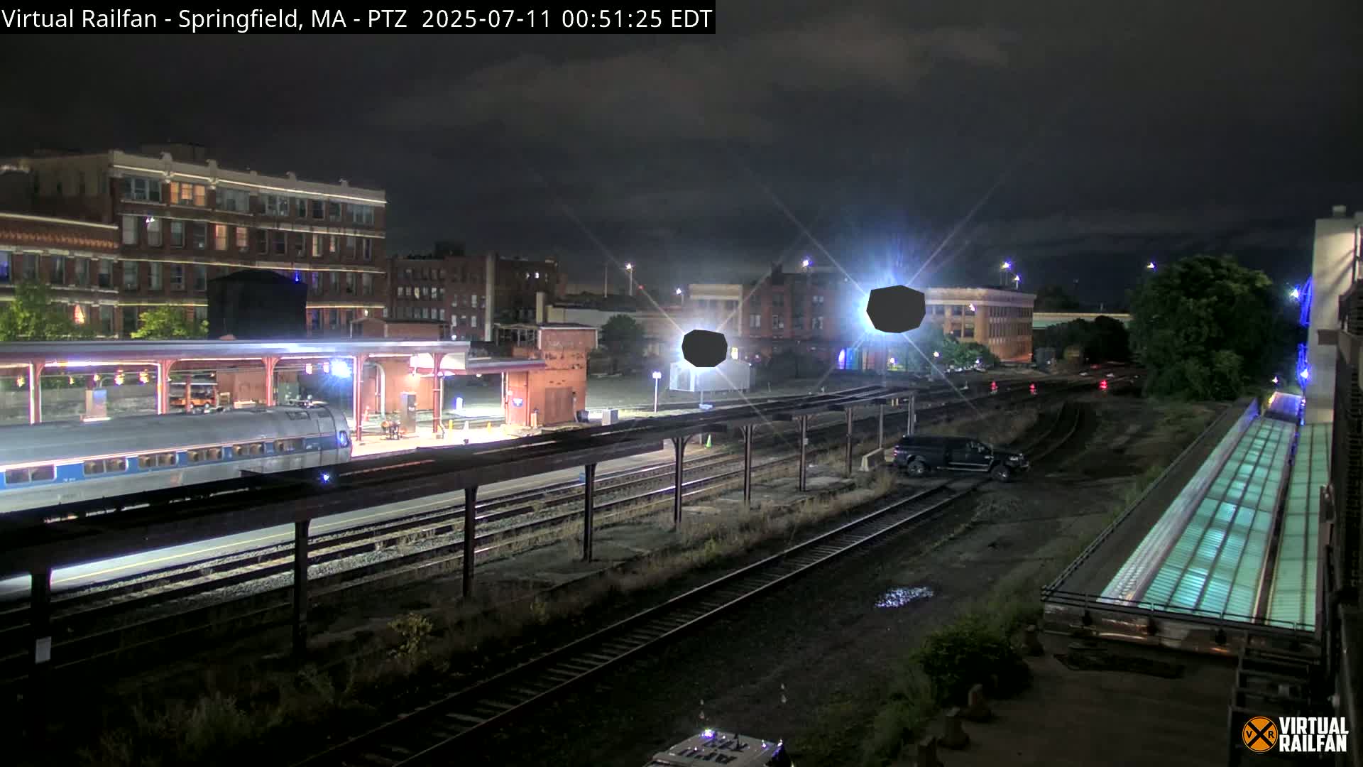Springfield City & Springfield Union Railway Station Live Cam - Springfield, Hampden, Massachusetts, USA