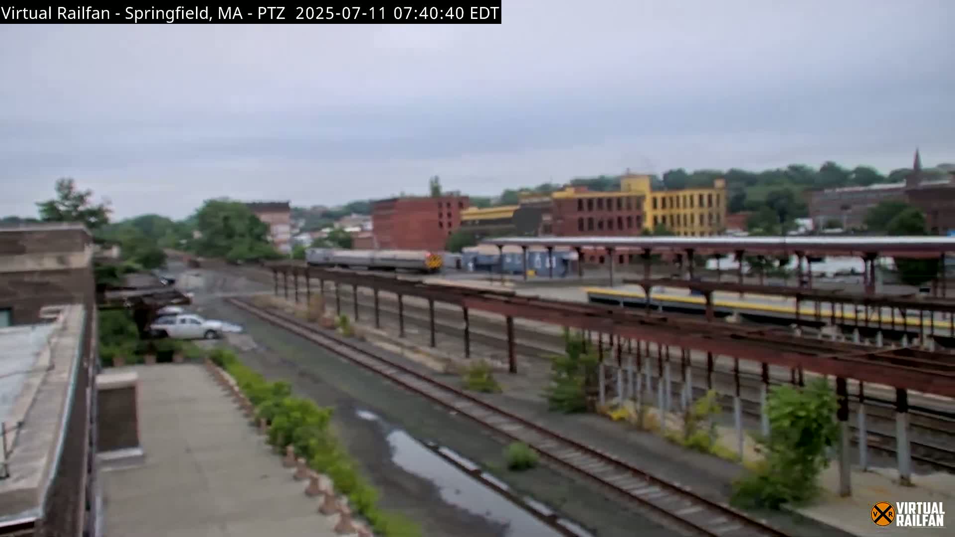 Springfield City & Springfield Union Railway Station Live Cam - Springfield, Hampden, Massachusetts, USA