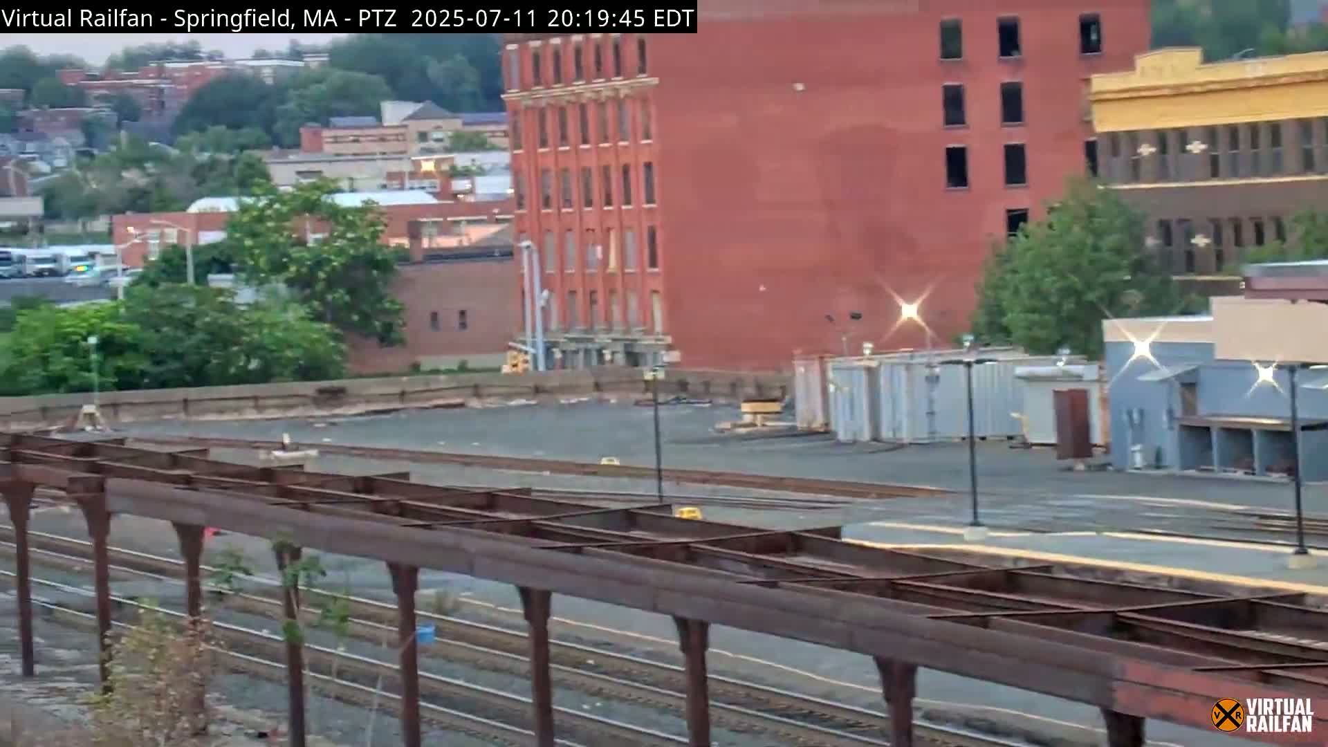 Springfield City & Springfield Union Railway Station Live Cam - Springfield, Hampden, Massachusetts, USA