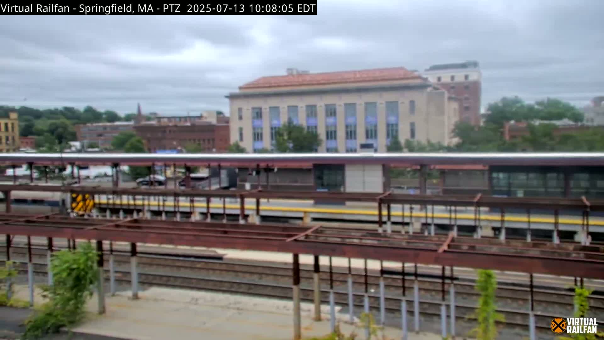 Springfield City & Springfield Union Railway Station Live Cam - Springfield, Hampden, Massachusetts, USA