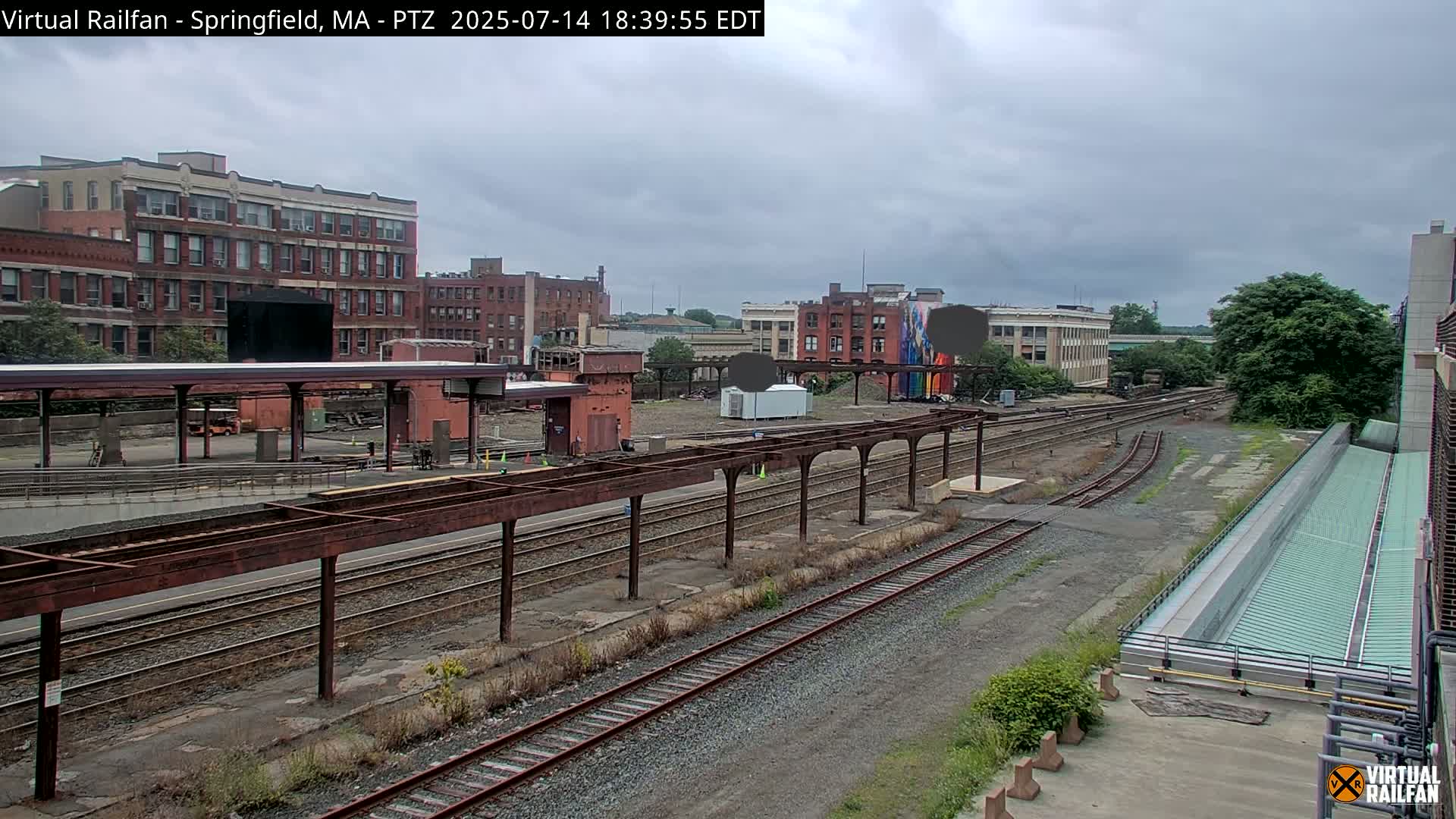 Springfield City & Springfield Union Railway Station Live Cam - Springfield, Hampden, Massachusetts, USA