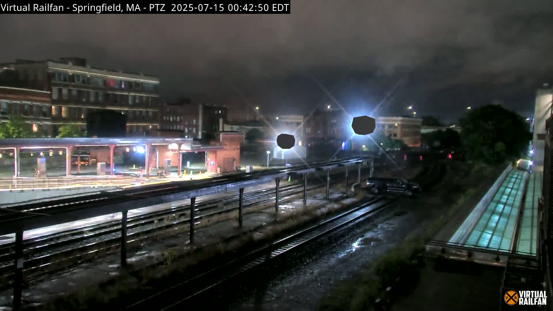 Springfield City & Springfield Union Railway Station Live Cam - Springfield, Hampden, Massachusetts, USA