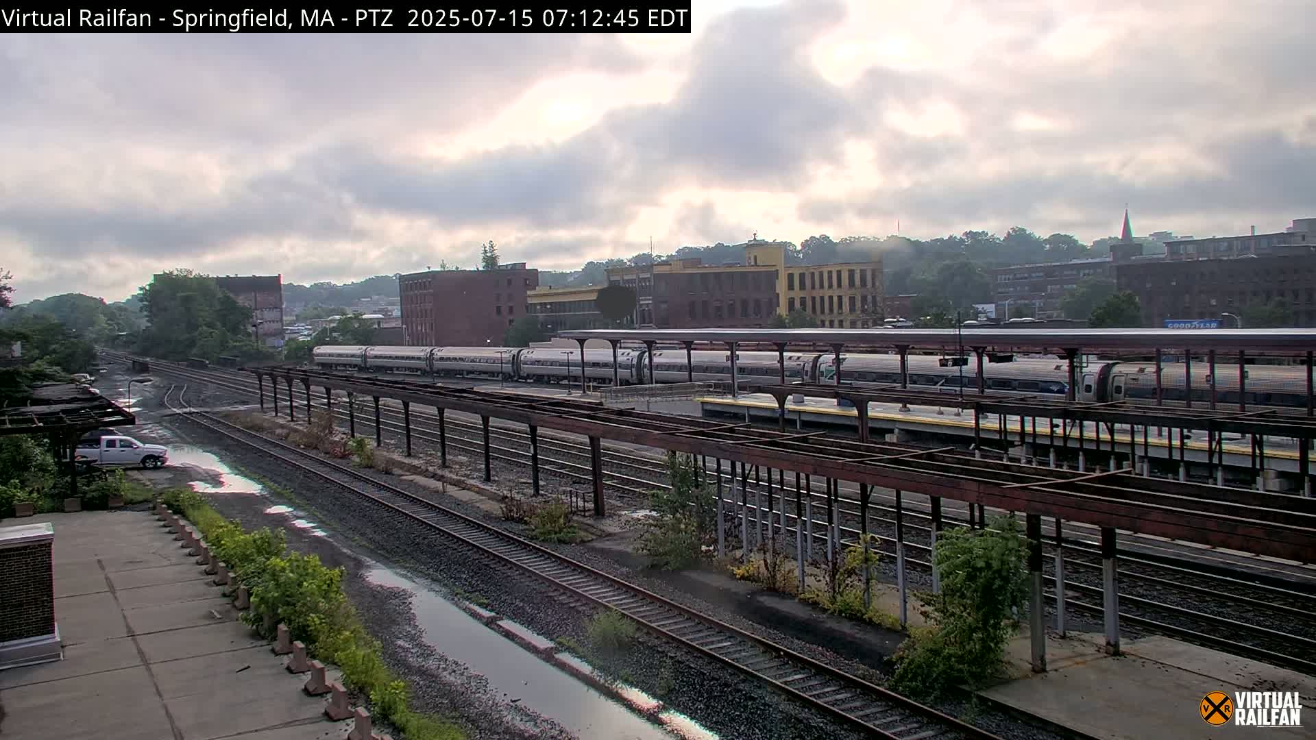 Springfield City & Springfield Union Railway Station Live Cam - Springfield, Hampden, Massachusetts, USA