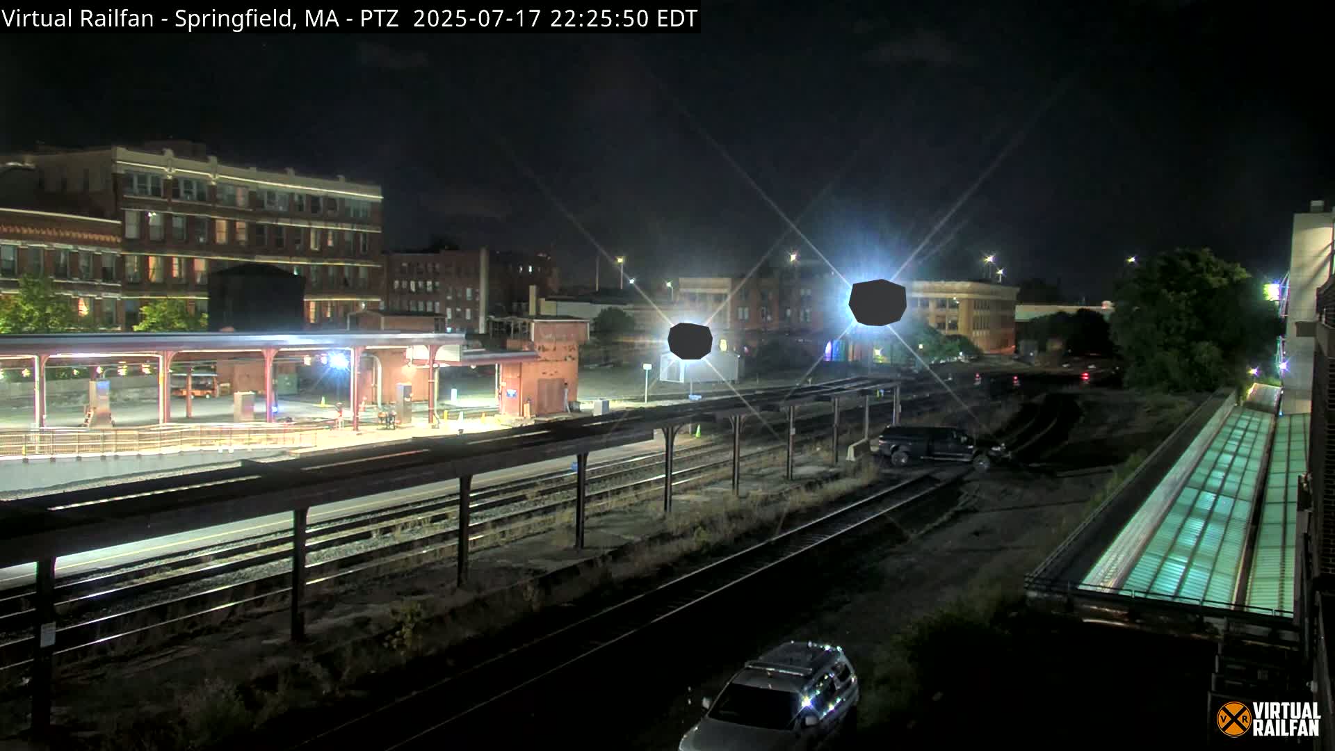 Springfield City & Springfield Union Railway Station Live Cam - Springfield, Hampden, Massachusetts, USA