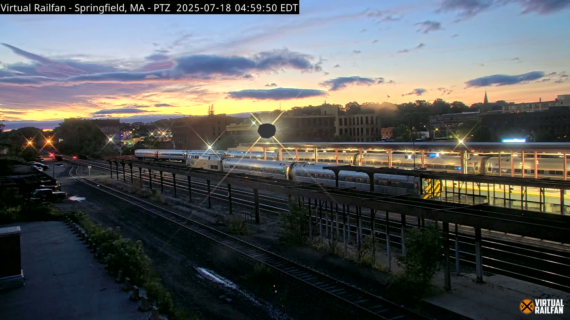 Springfield City & Springfield Union Railway Station Live Cam - Springfield, Hampden, Massachusetts, USA